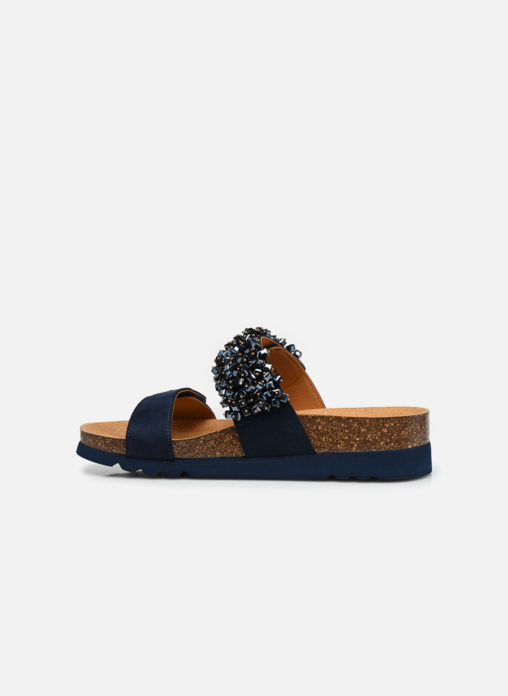 Pantoletten Sahara 2 Straps Comfort damen schwarz Scholl Pantoletten Sahara 2 Straps Comfort damen schwarz Navy Blue