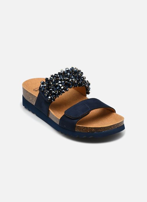 Scholl Mules Sahara 2 Straps Comfort femme noir