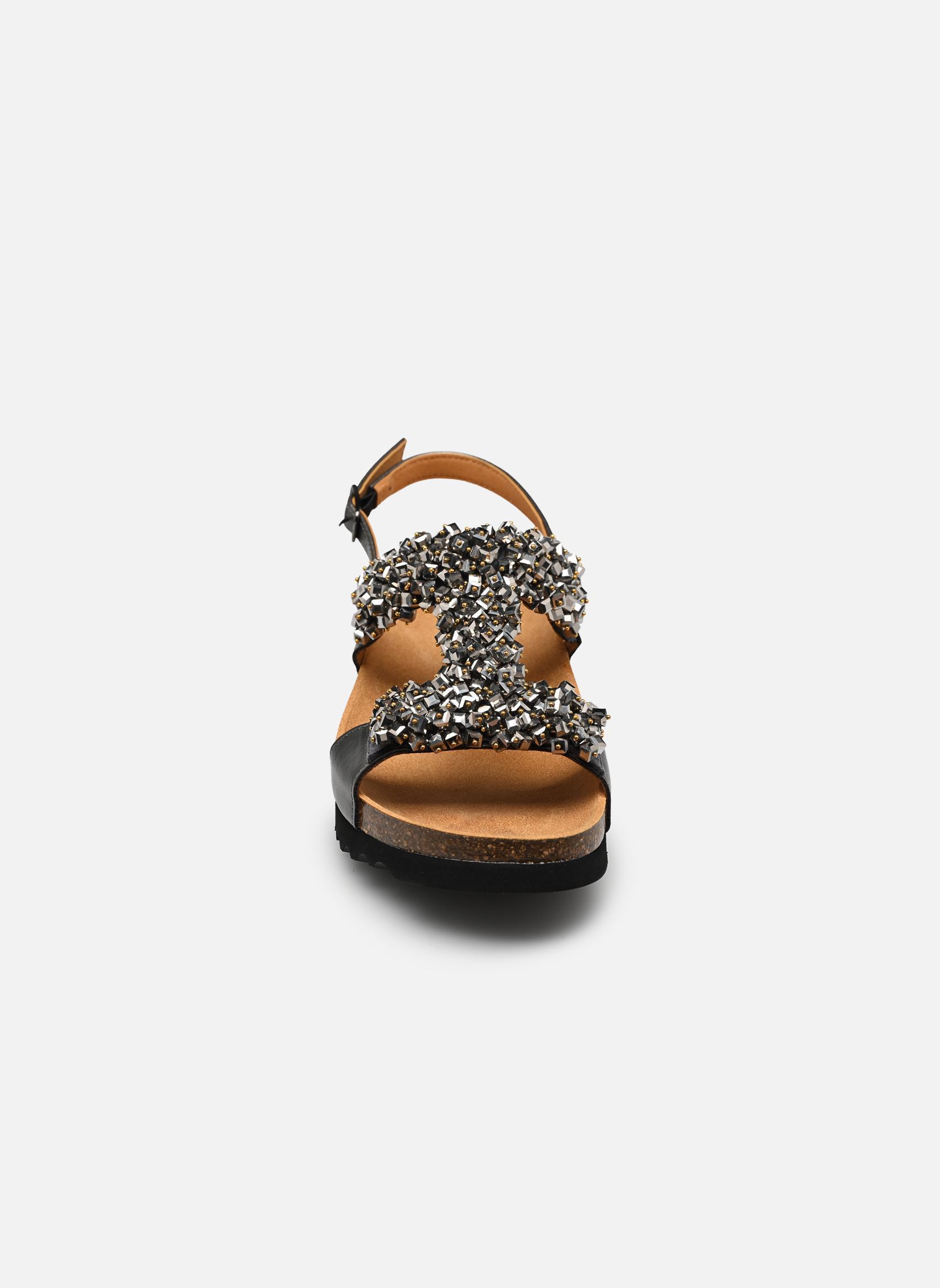 Sandales compensées et plateformes Sahara T-Bar Sandal Comfort femme argent Scholl Sandales compensées et plateformes Sahara T-Bar Sandal Comfort femme argent Gunmetal