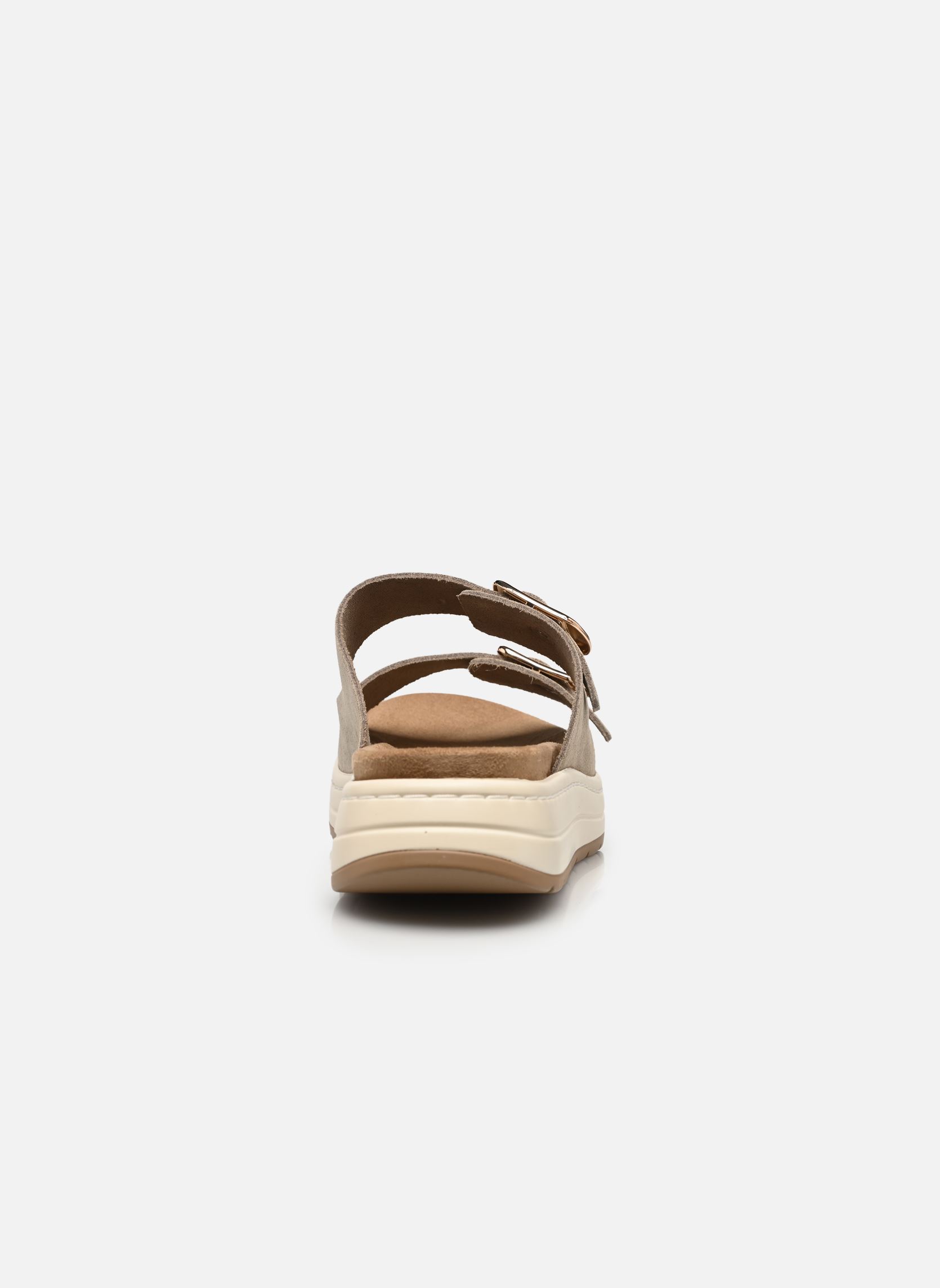 Mules Scilla 2 Buckles Comfort femme beige Scholl Mules Scilla 2 Buckles Comfort femme beige Dark Beige