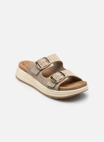 Mules Scilla 2 Buckles Comfort femme beige Scholl Mules Scilla 2 Buckles Comfort femme beige Dark Beige