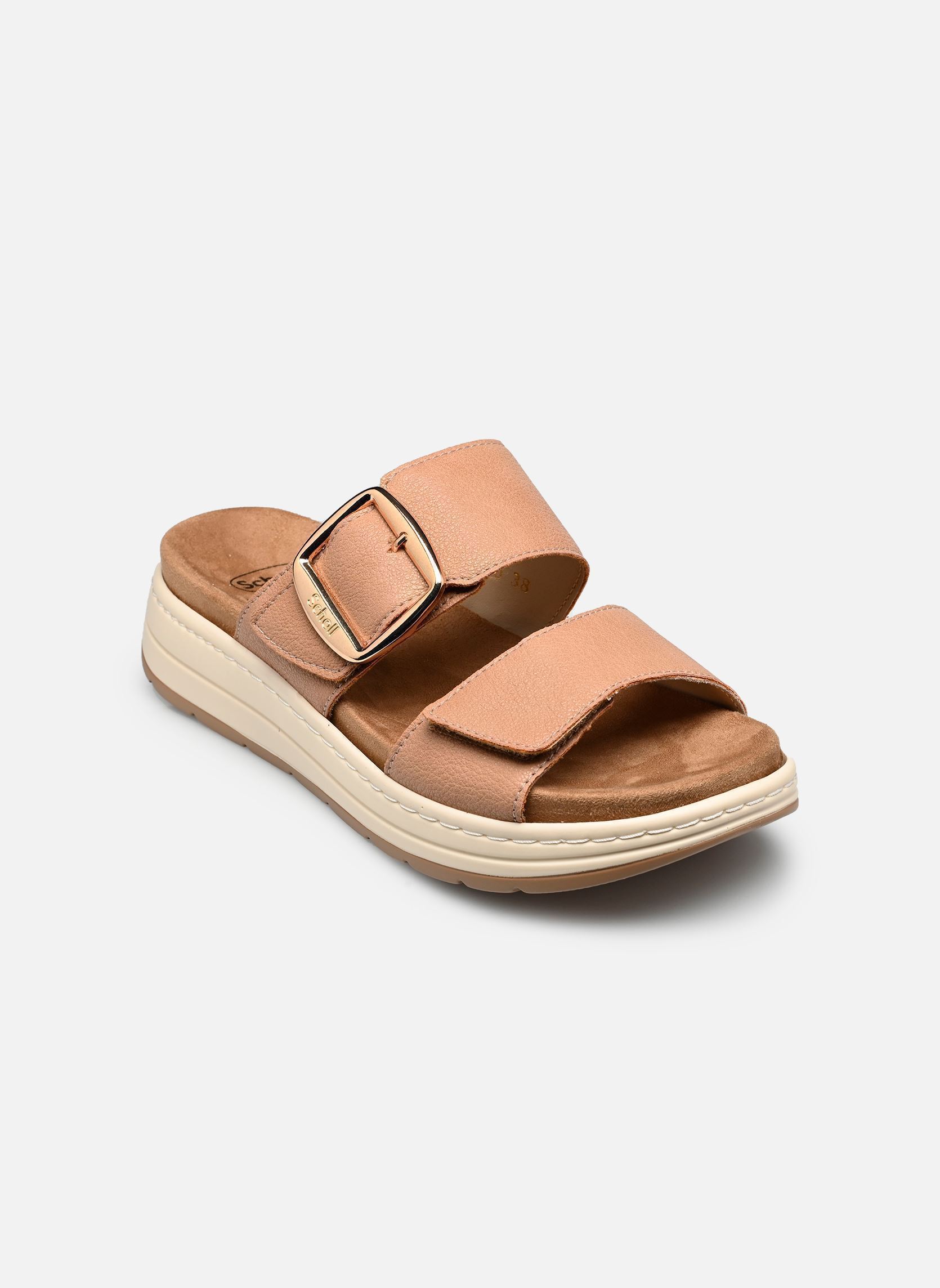 Mules Scilla 2 Straps Comfort femme marron Scholl Mules Scilla 2 Straps Comfort femme marron NUDE