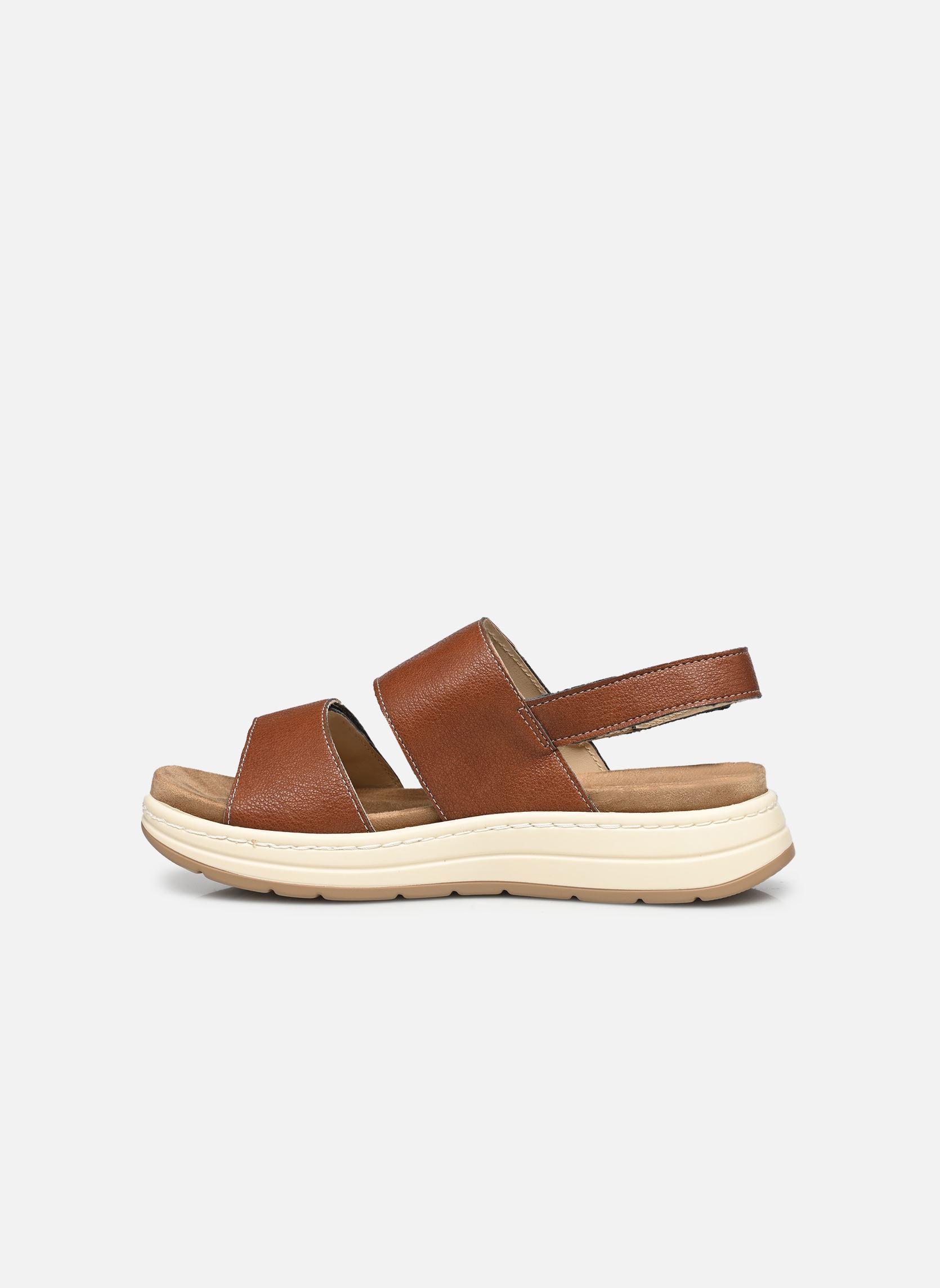 Sandalen met sleehak en plateau Scilla Sandal Comfort dames bruin Scholl Sandalen met sleehak en plateau Scilla Sandal Comfort dames bruin BROWN