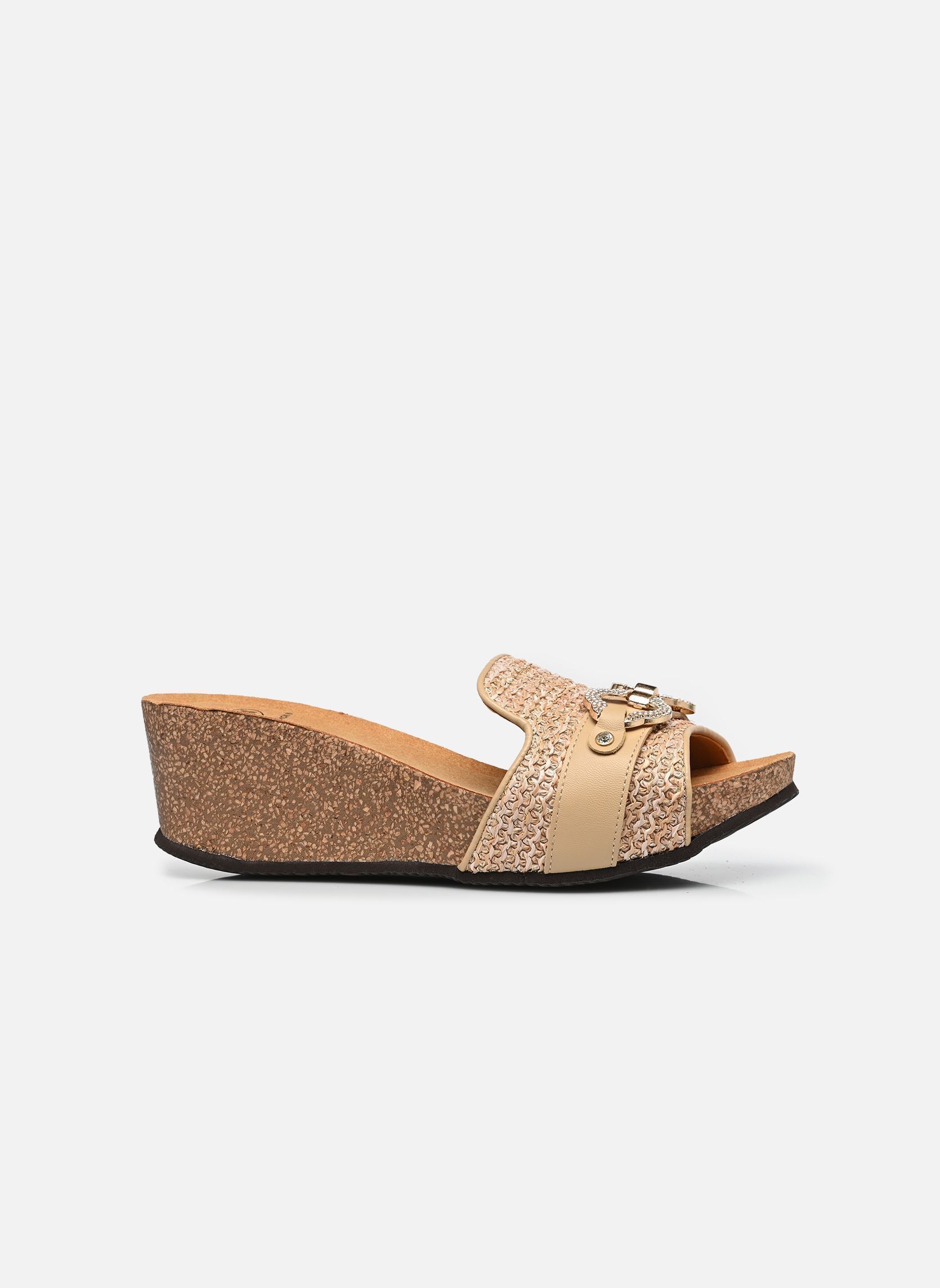 Muiltjes met hakken Tropica Mule Comfort dames roze Scholl Muiltjes met hakken Tropica Mule Comfort dames roze BEIGE