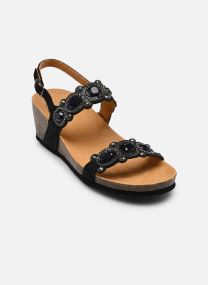 Sandalen met sleehak en plateau Zanzibar Sandal Comfort dames zwart Scholl Sandalen met sleehak en plateau Zanzibar Sandal Comfort dames zwart Black