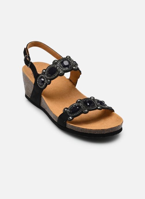 Scholl Sandales compensées et plateformes Zanzibar Sandal Comfort femme noir