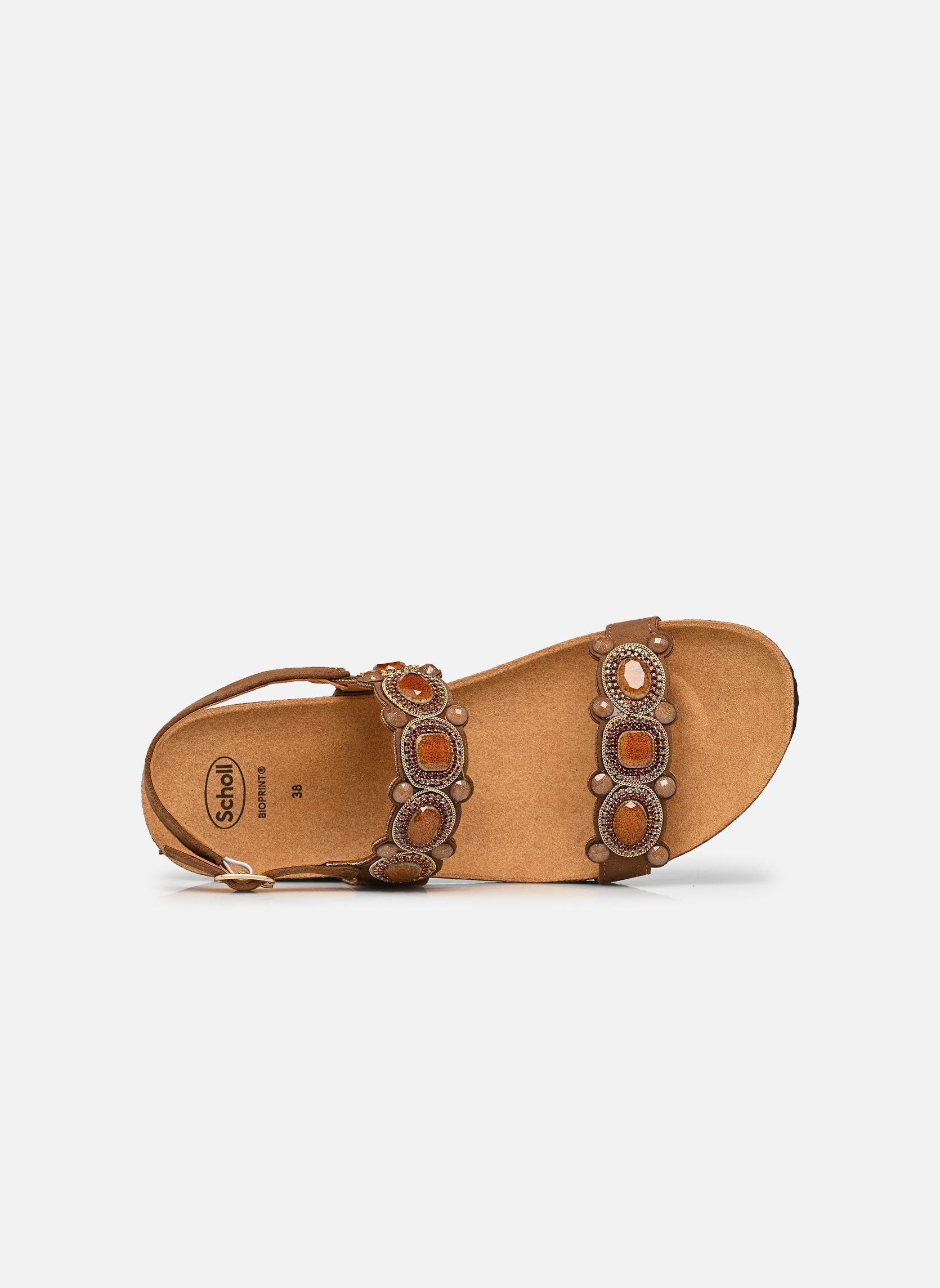 Sandales compensées et plateformes Zanzibar Sandal Comfort femme marron Scholl Sandales compensées et plateformes Zanzibar Sandal Comfort femme marron BROWN