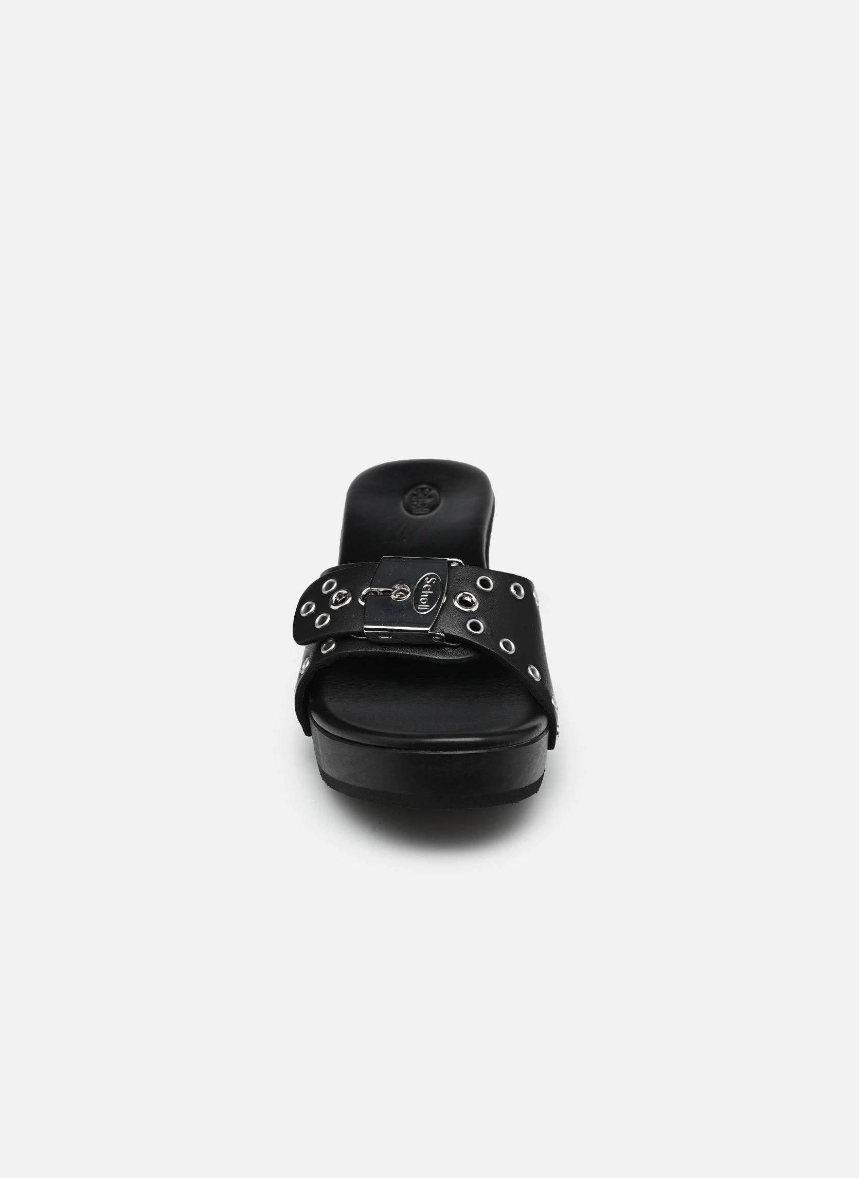Mules à talons Pescura Ibiza Ring Iconic femme noir Scholl Mules à talons Pescura Ibiza Ring Iconic femme noir All Black