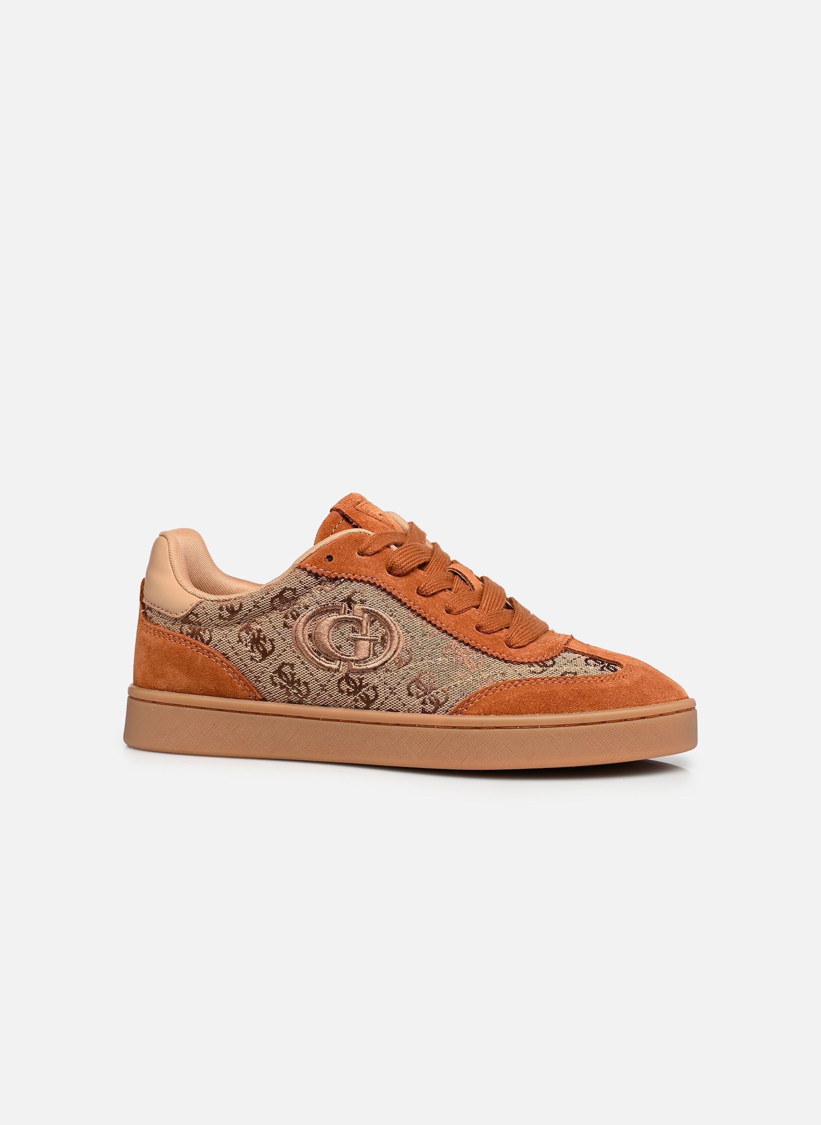 Baskets JACEK femme marron Guess Baskets JACEK femme marron COGNA