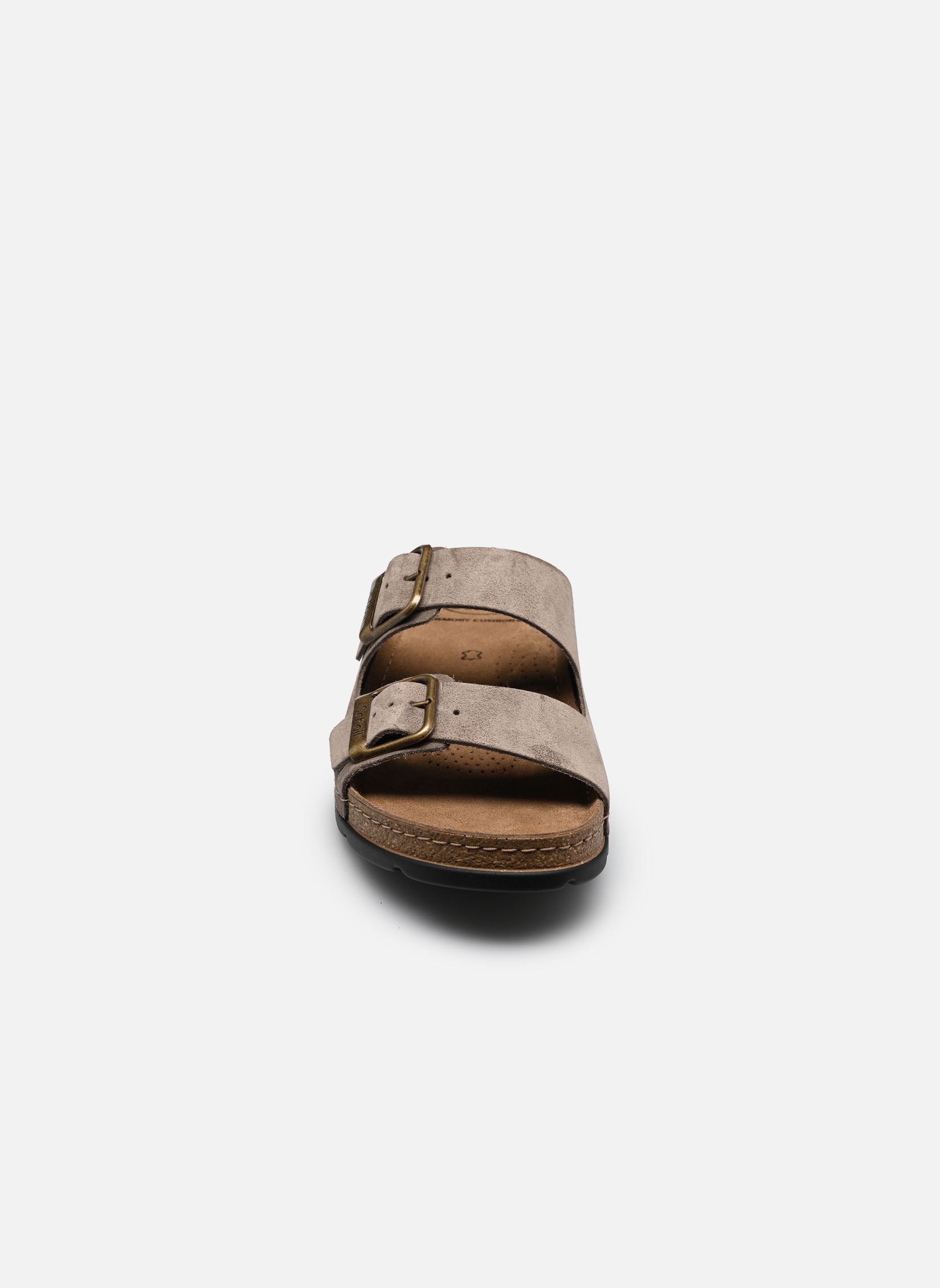 Muilen Bora 2 Buckles Man Collection heren bruin Scholl Muilen Bora 2 Buckles Man Collection heren bruin Taupe
