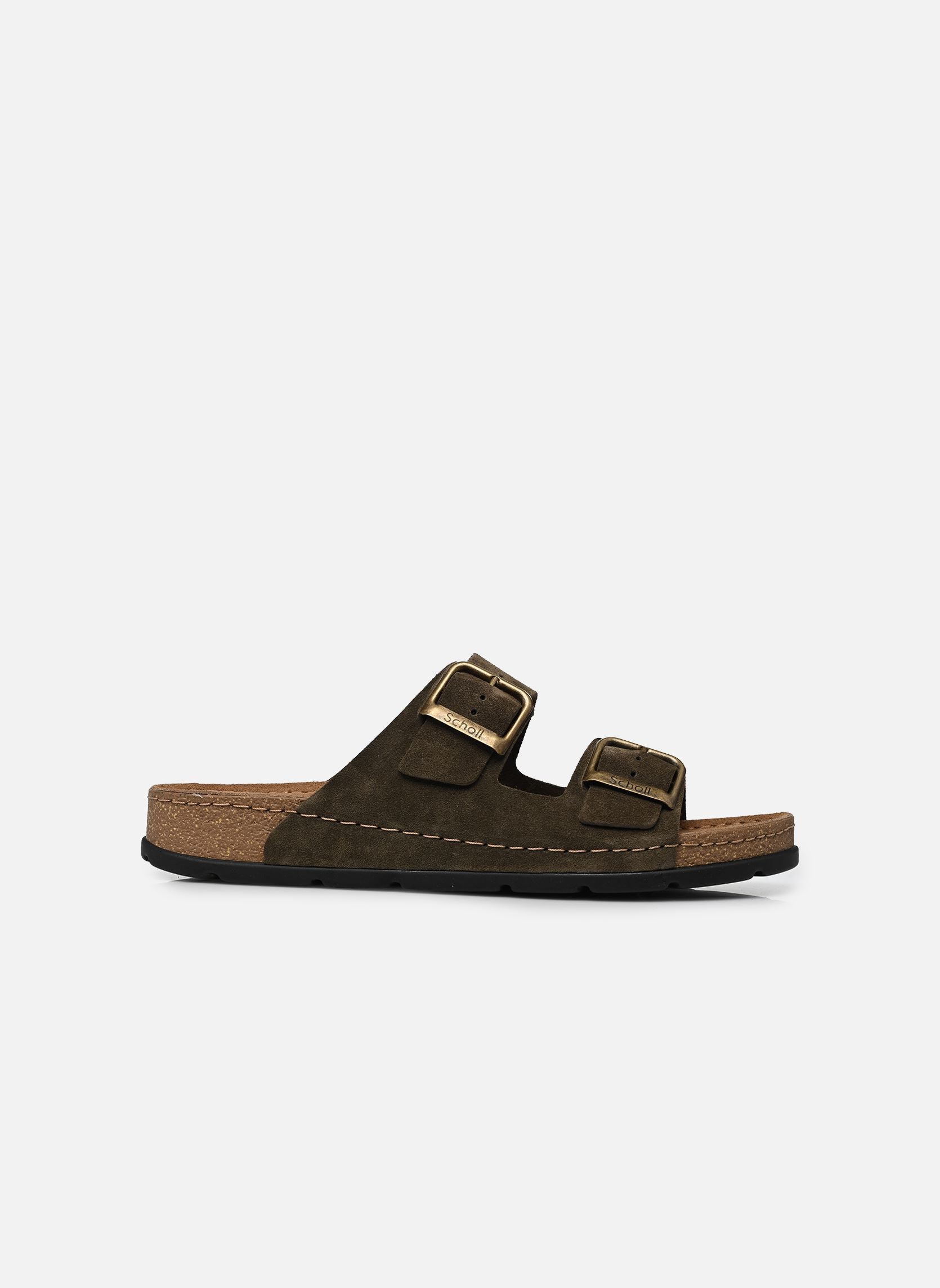 Mules Bora 2 Buckles Man Collection homme kaki Scholl Mules Bora 2 Buckles Man Collection homme kaki Khaki