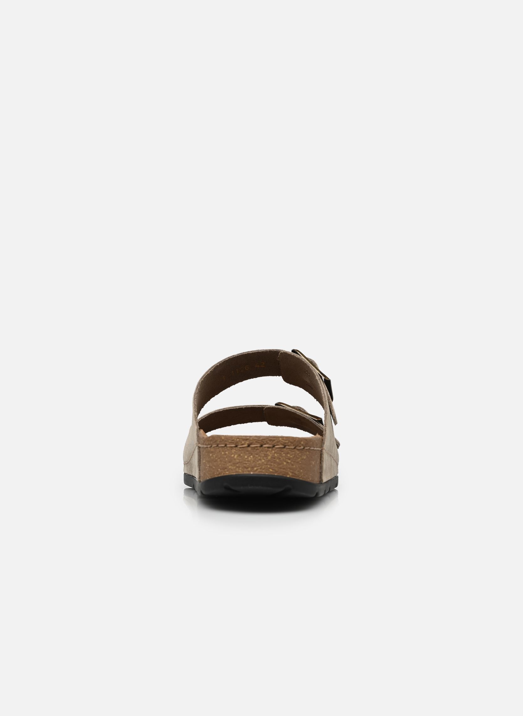 Muilen Bora 2 Buckles Man Collection heren grijs Scholl Muilen Bora 2 Buckles Man Collection heren grijs Dark Beige