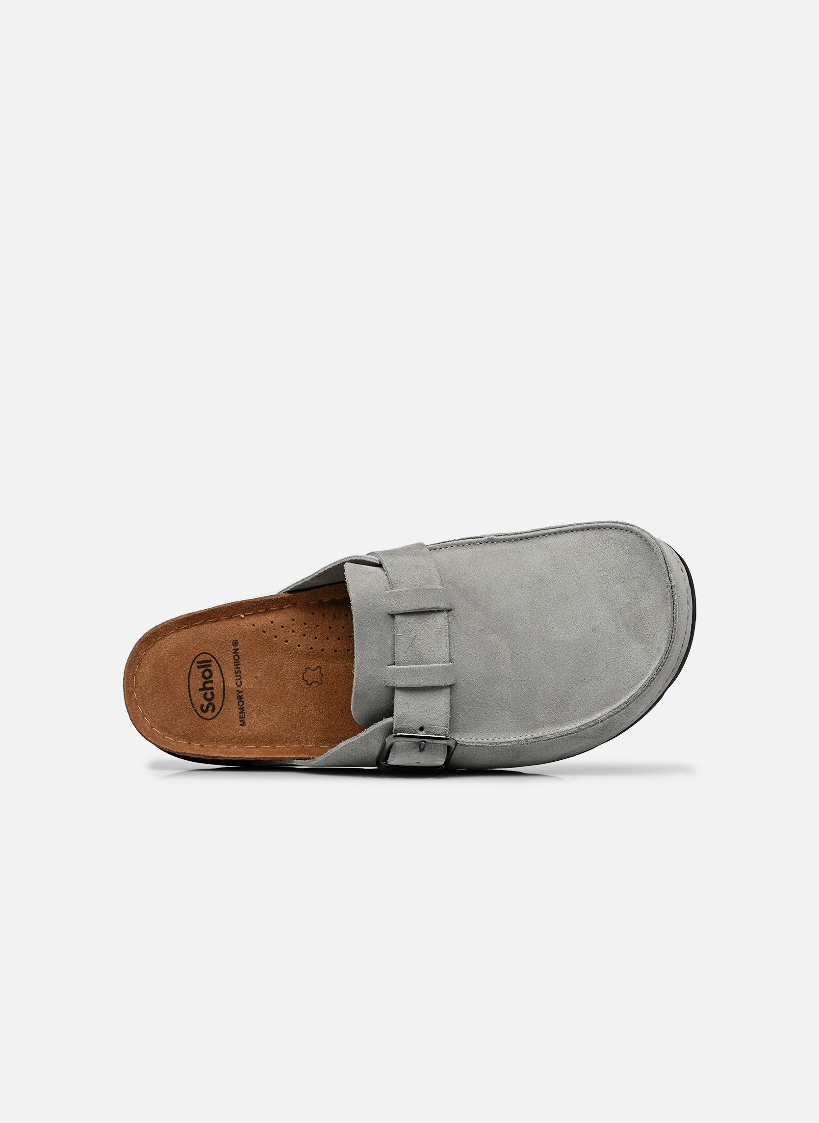 Pantoletten Bora Moccasin Man Collection herren grau Scholl Pantoletten Bora Moccasin Man Collection herren grau LIGHT GREY