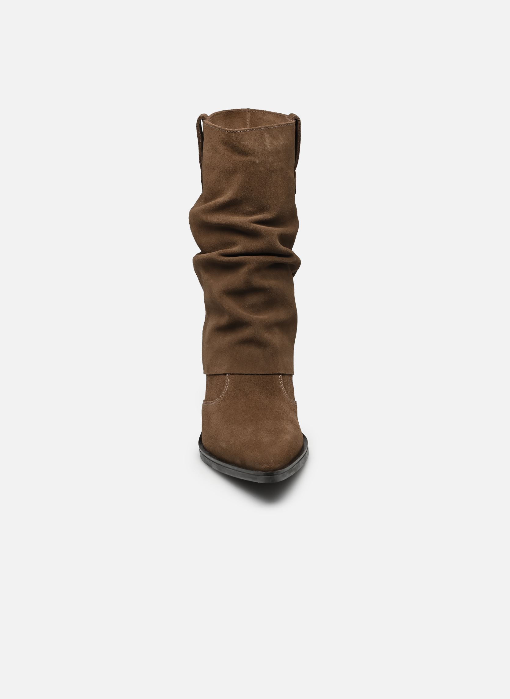 Enkellaarzen en boots I617147D dames bruin NeroGiardini Enkellaarzen en boots I617147D dames bruin VELOUR SPAGO TPU BERGA T.MORO