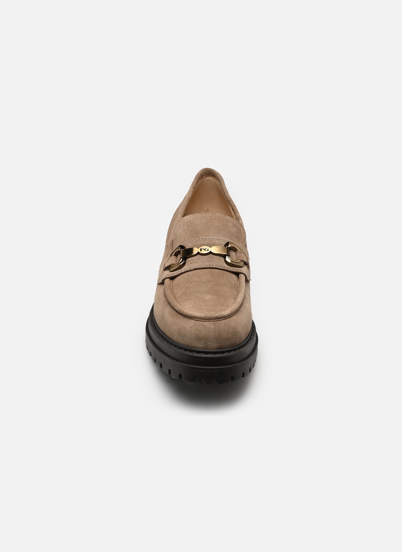 Chaussures de ville I617170D femme beige NeroGiardini Chaussures de ville I617170D femme beige VELOUR CASTORO TR FOLGARIA 912