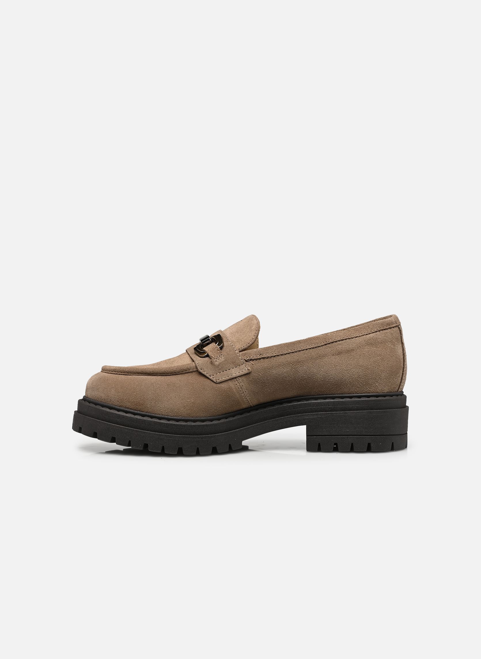 Chaussures de ville I617170D femme beige NeroGiardini Chaussures de ville I617170D femme beige VELOUR CASTORO TR FOLGARIA 912