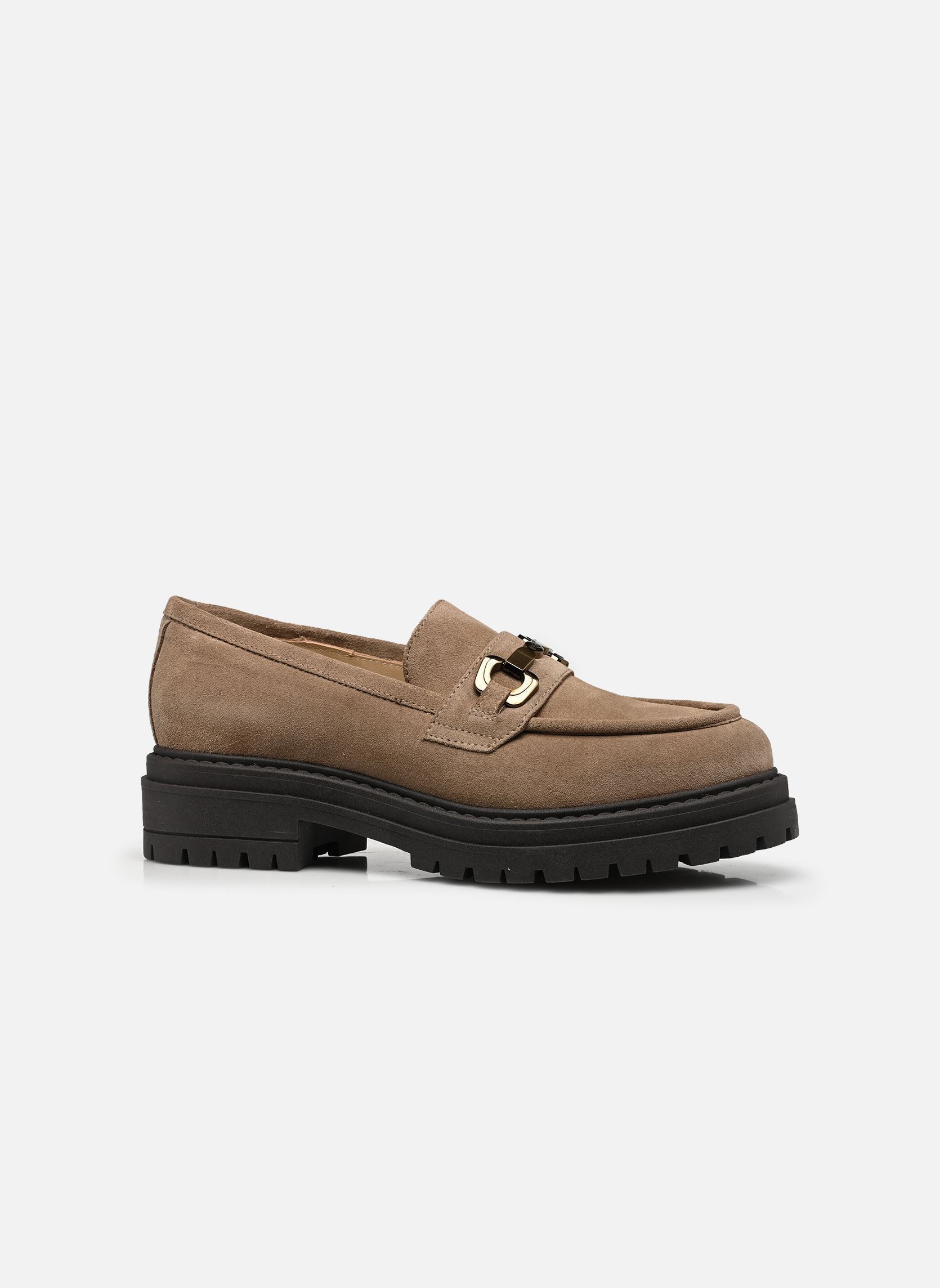 Chaussures de ville I617170D femme beige NeroGiardini Chaussures de ville I617170D femme beige VELOUR CASTORO TR FOLGARIA 912