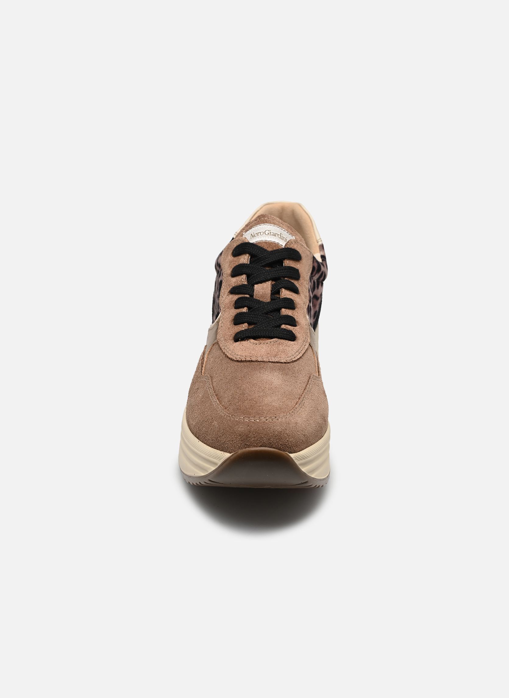 Baskets I617342D femme marron NeroGiardini Baskets I617342D femme marron VELOUR MOU NETTUNO SANDALO T.P