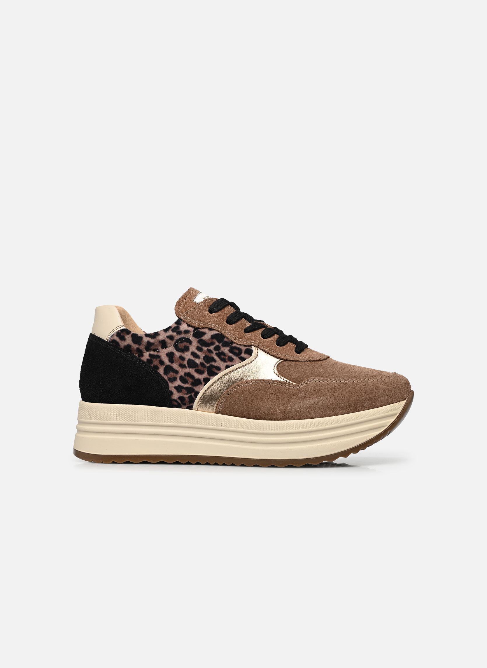 Baskets I617342D femme marron NeroGiardini Baskets I617342D femme marron VELOUR MOU NETTUNO SANDALO T.P