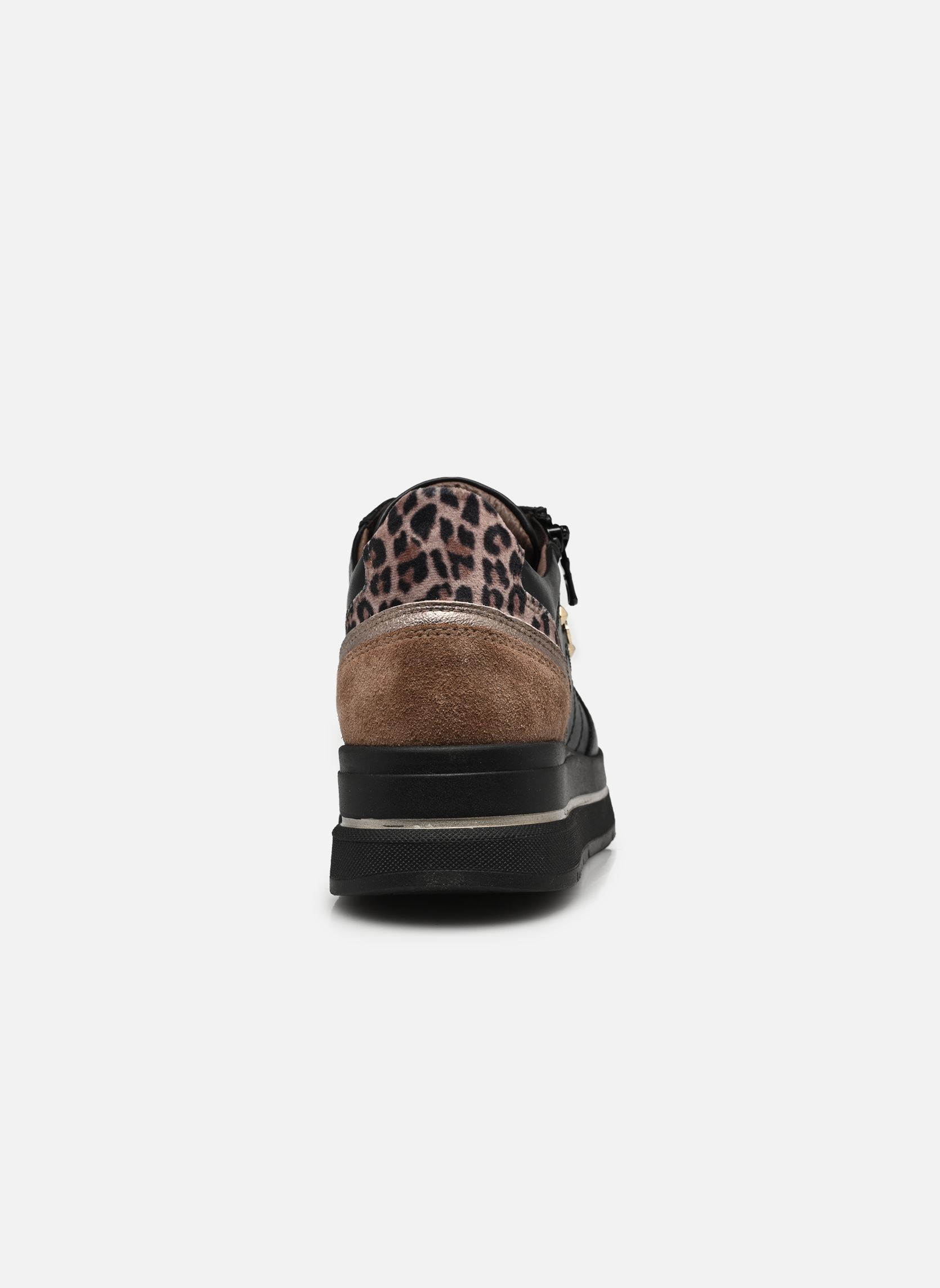 Baskets I617360D femme noir NeroGiardini Baskets I617360D femme noir GUANTO NERO ETOILE LEO VELOUR