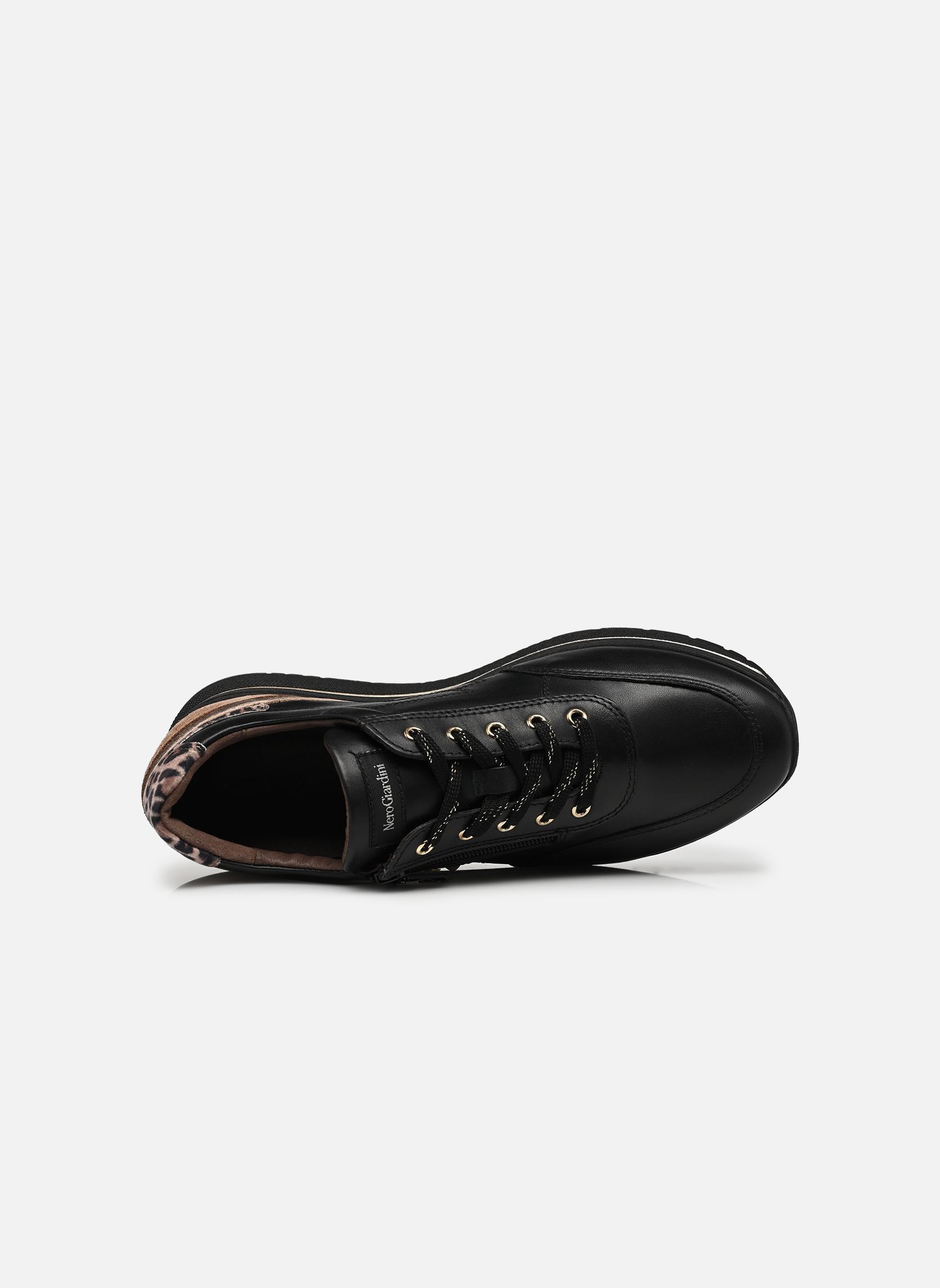 Baskets I617360D femme noir NeroGiardini Baskets I617360D femme noir GUANTO NERO ETOILE LEO VELOUR