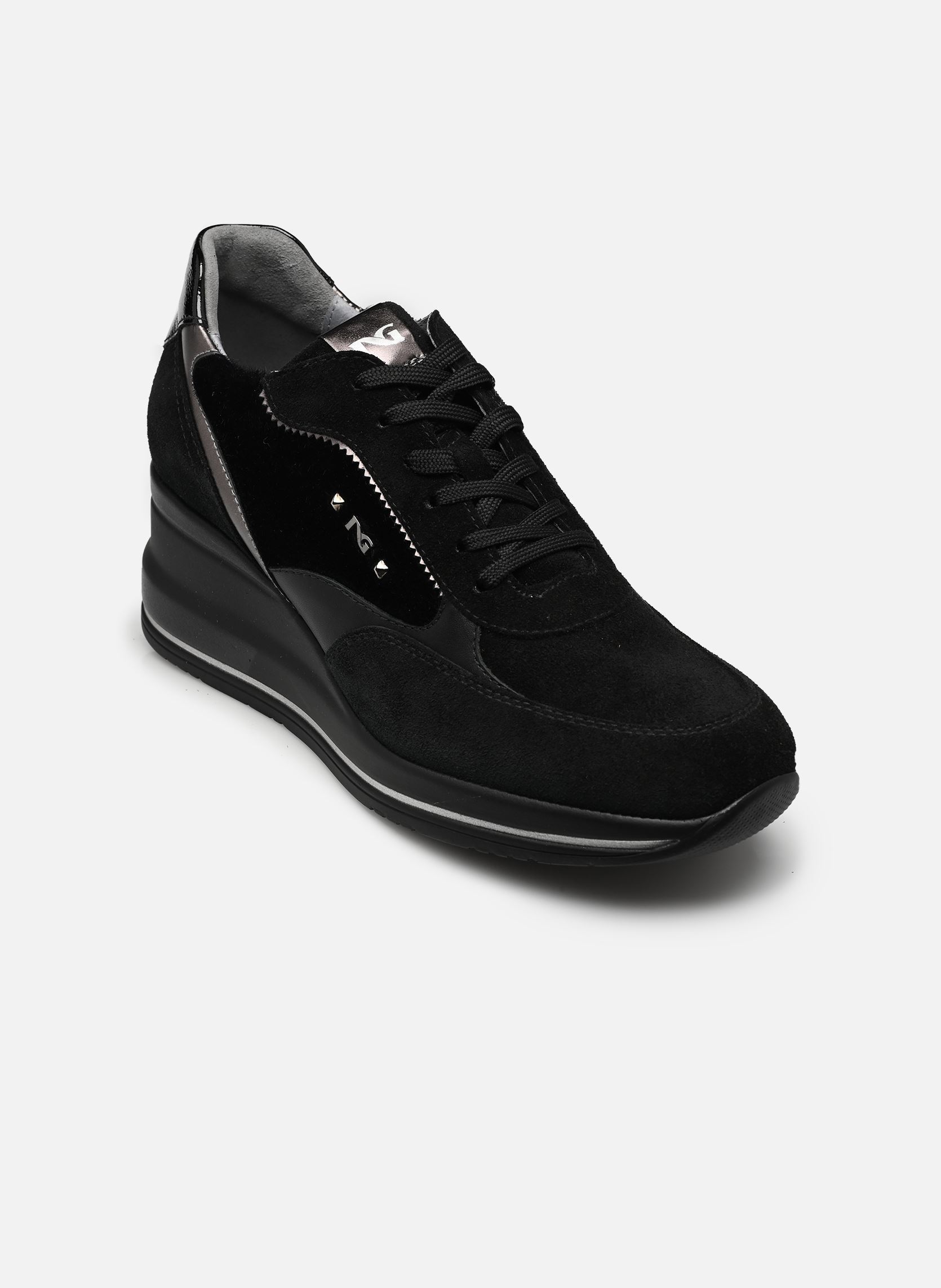 Baskets I617391D femme noir NeroGiardini Baskets I617391D femme noir AROLD VELO NERO GUANTO NERO T.
