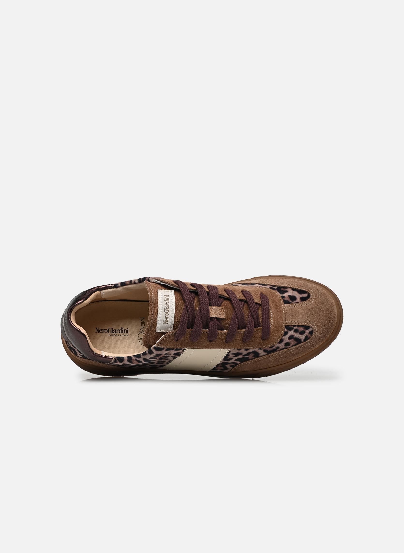 Baskets I617426D femme marron NeroGiardini Baskets I617426D femme marron VELOUR MOU T.PLUVIA DIS.1348 B