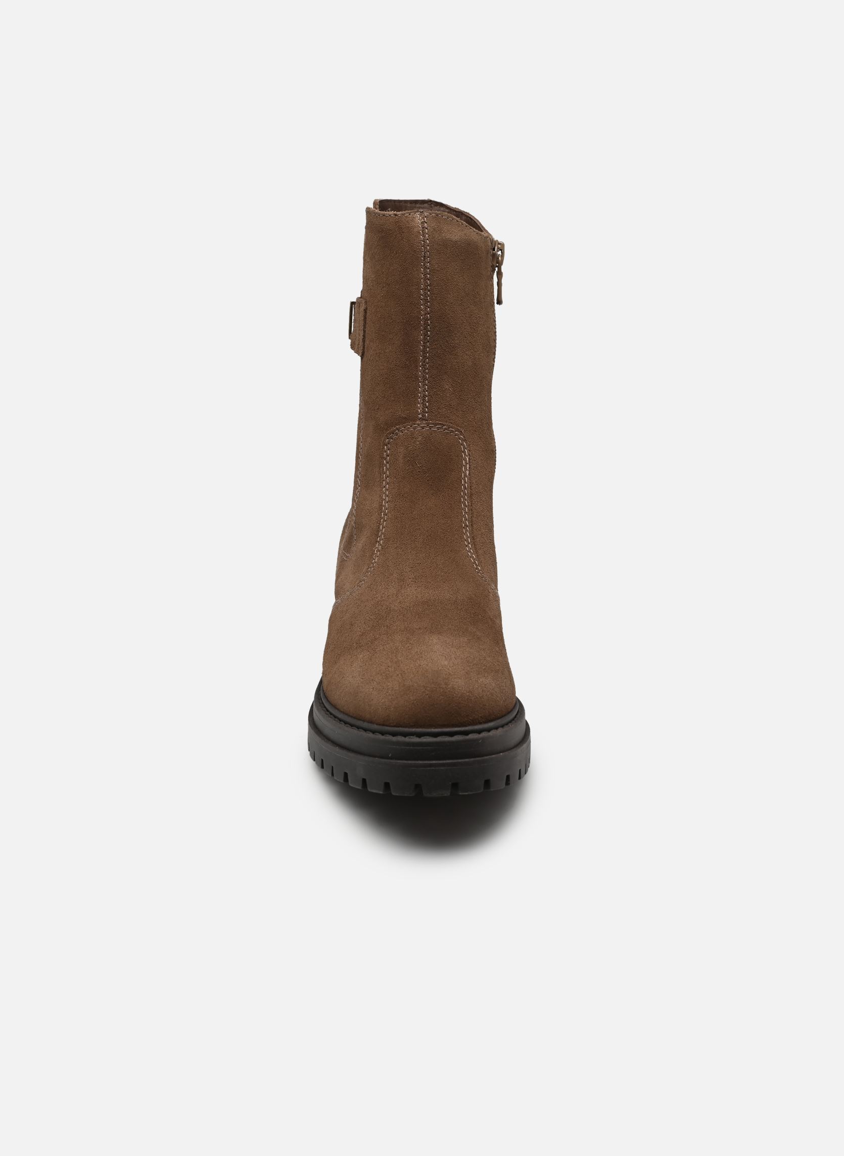 Enkellaarzen en boots I618021D dames bruin NeroGiardini Enkellaarzen en boots I618021D dames bruin VELOUR SPAGO TR FOLGARIA 9120/