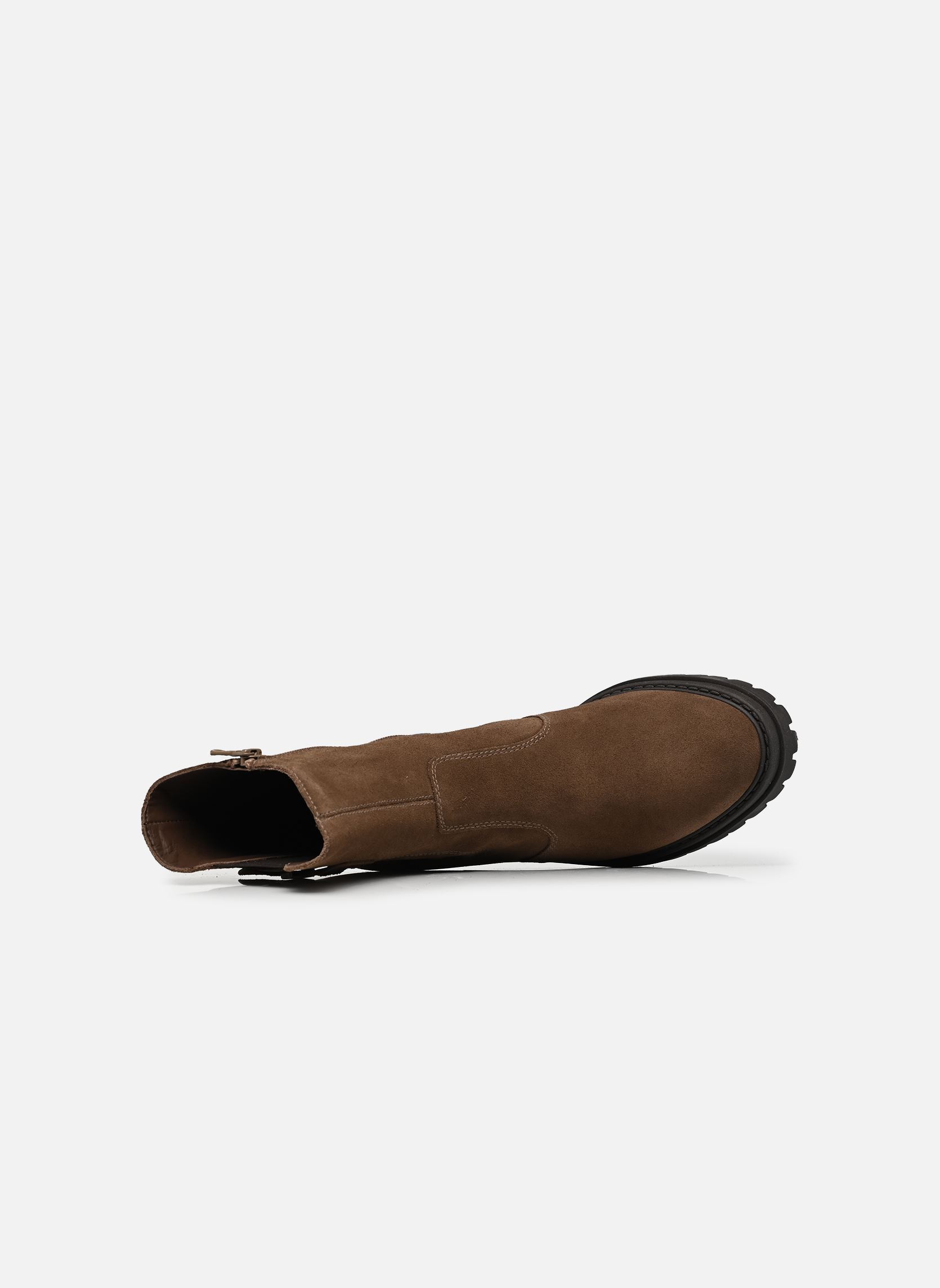 Enkellaarzen en boots I618021D dames bruin NeroGiardini Enkellaarzen en boots I618021D dames bruin VELOUR SPAGO TR FOLGARIA 9120/