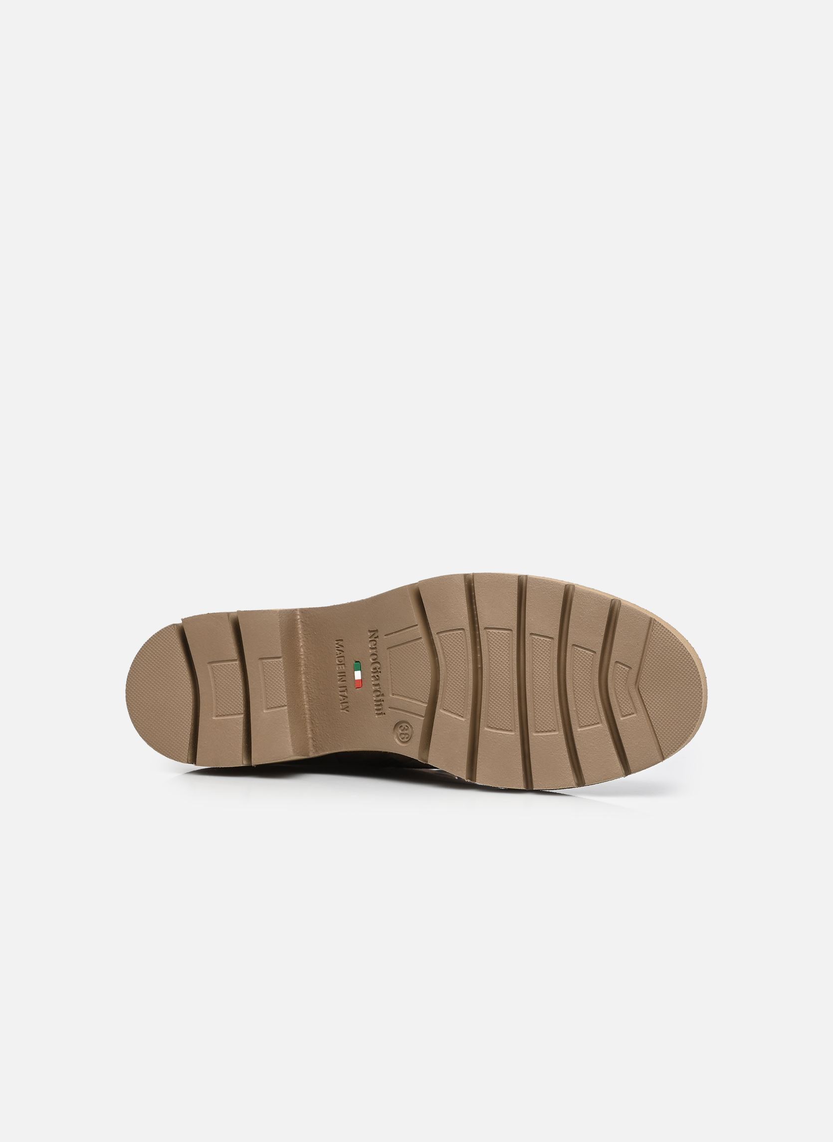Enkellaarzen en boots I618051D dames beige NeroGiardini Enkellaarzen en boots I618051D dames beige VELOUR CASTORO EVA URBANA TORT