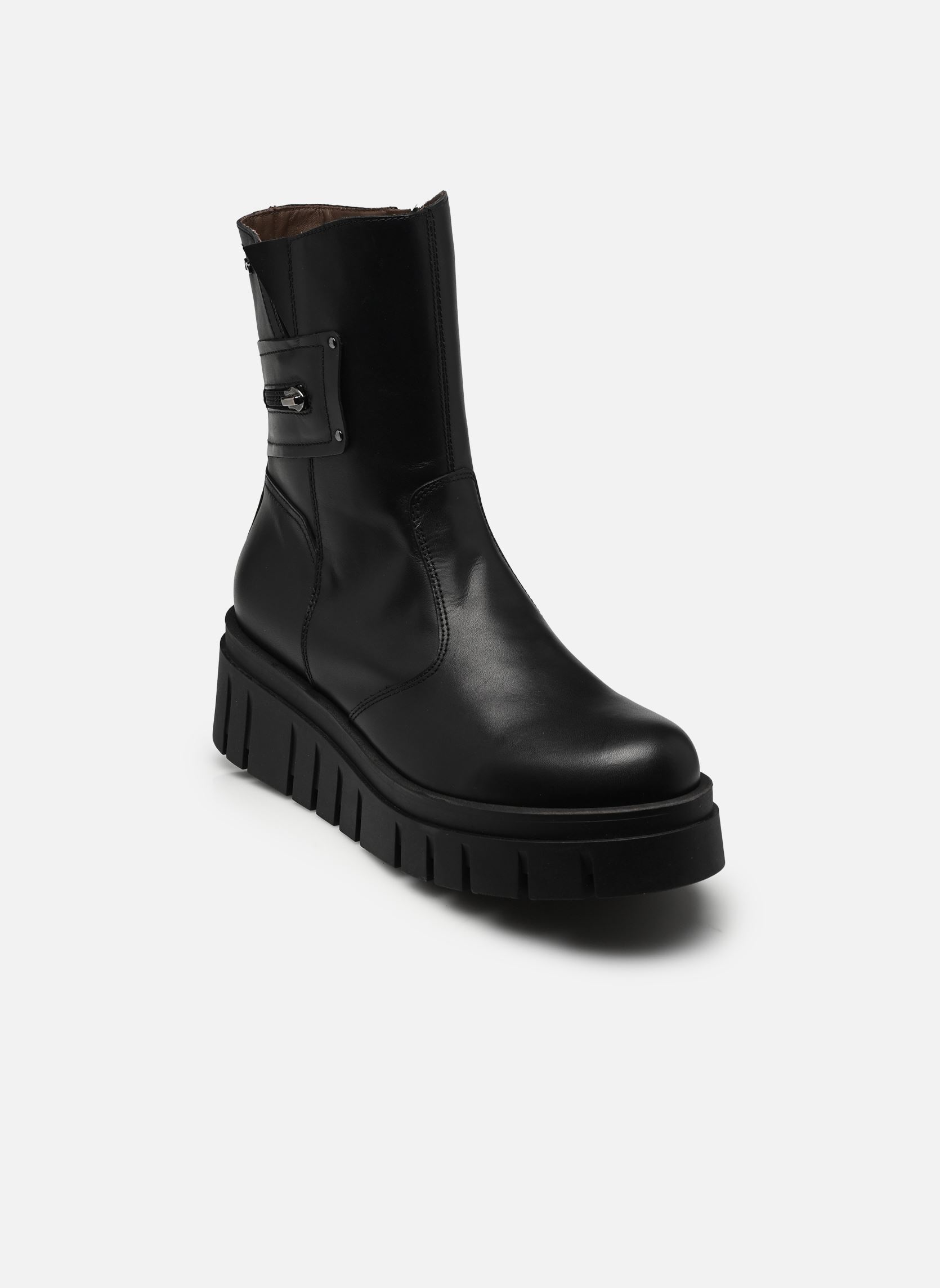 Enkellaarzen en boots I618100D dames zwart NeroGiardini Enkellaarzen en boots I618100D dames zwart GUANTO NERO TR SULMONA NERO