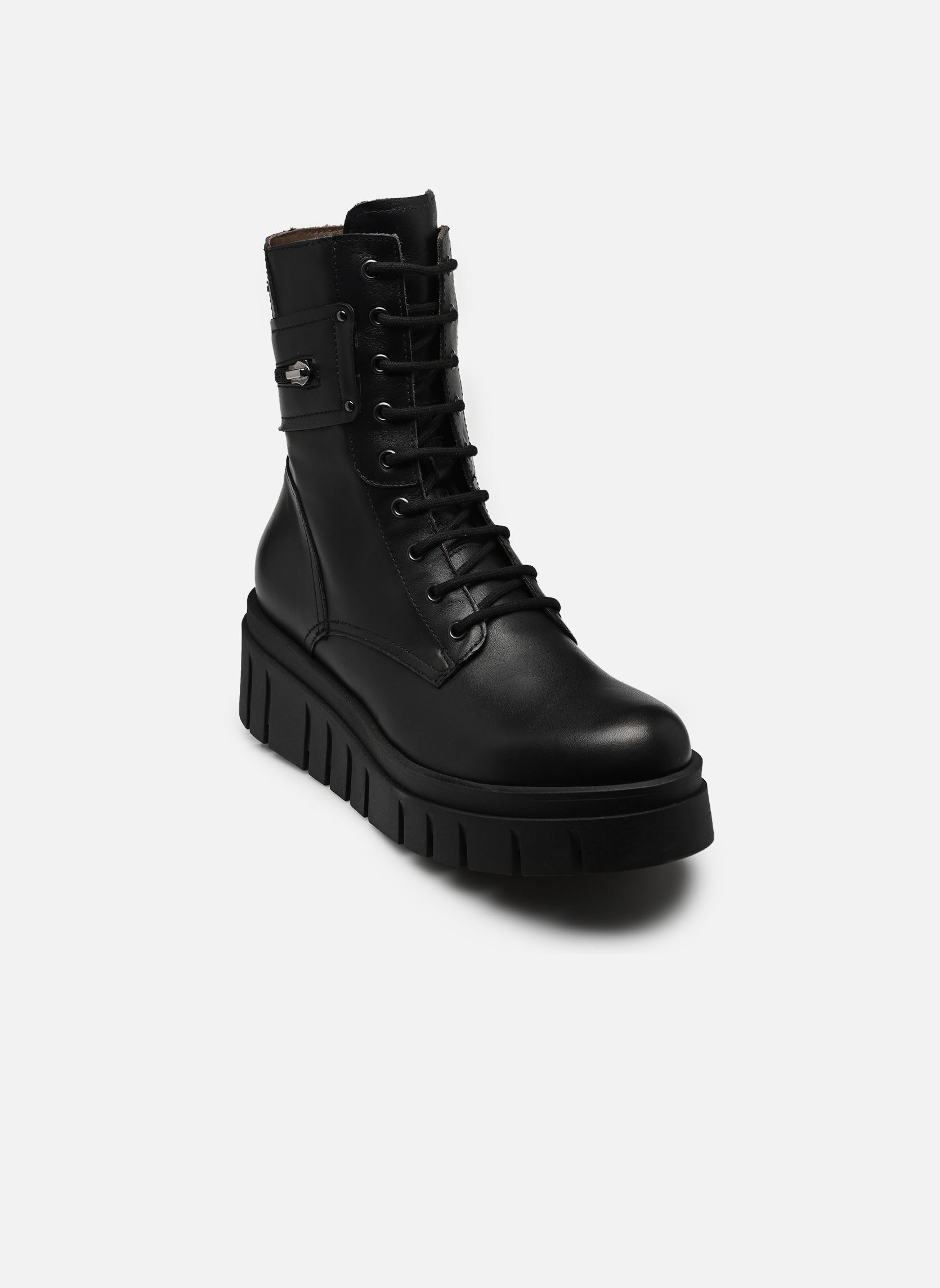 Enkellaarzen en boots I618103D dames zwart NeroGiardini Enkellaarzen en boots I618103D dames zwart GUANTO NERO TR SULMONA NERO