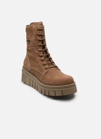 Enkellaarzen en boots I618104D dames bruin NeroGiardini Enkellaarzen en boots I618104D dames bruin VELOUR MOU TR SULMONA FANGO