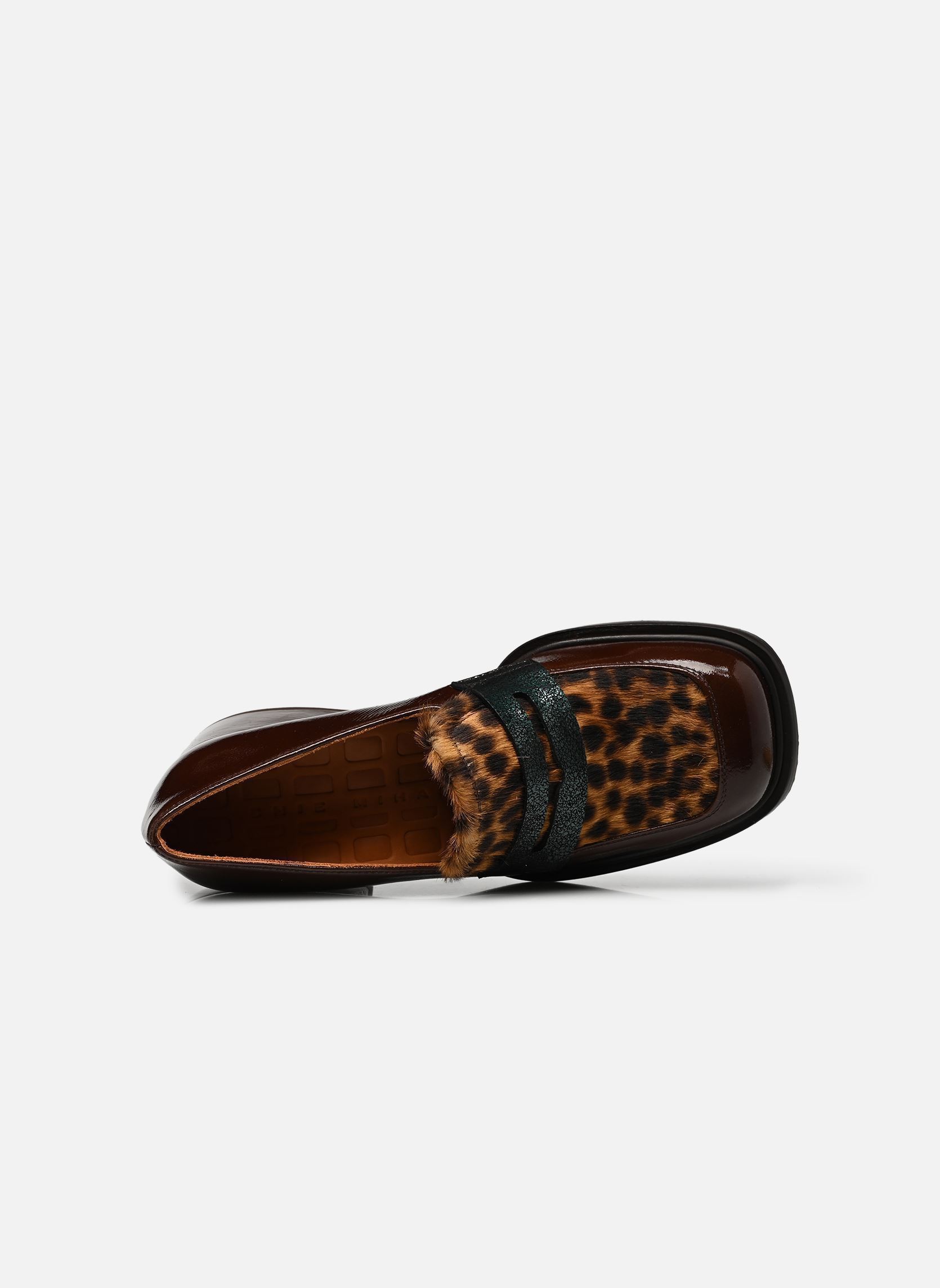 Chaussures de ville BEONY femme marron Chie Mihara Chaussures de ville BEONY femme marron SUCRE CHOCO PUMA NATUR CRYSTA