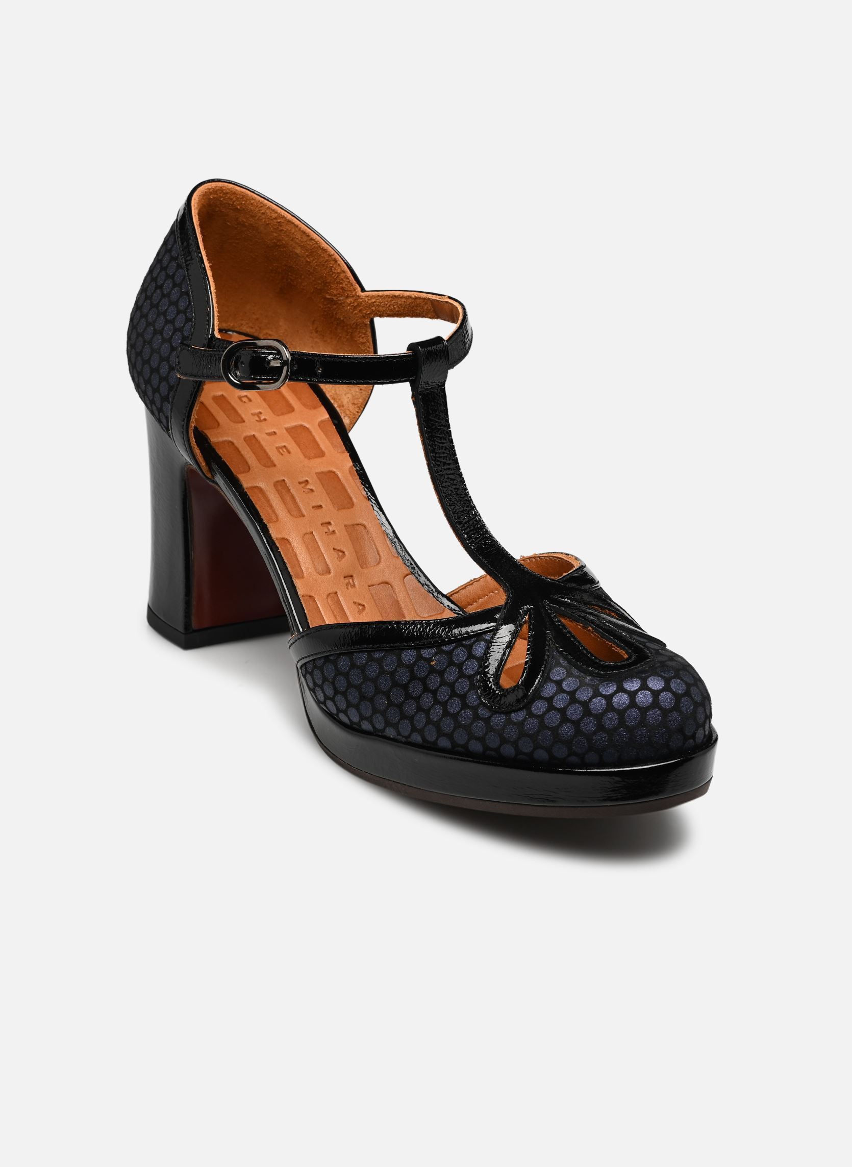 Pumps DAMELIA49 dames blauw Chie Mihara Pumps DAMELIA49 dames blauw MOONY NAVY SUCRE NEGRO