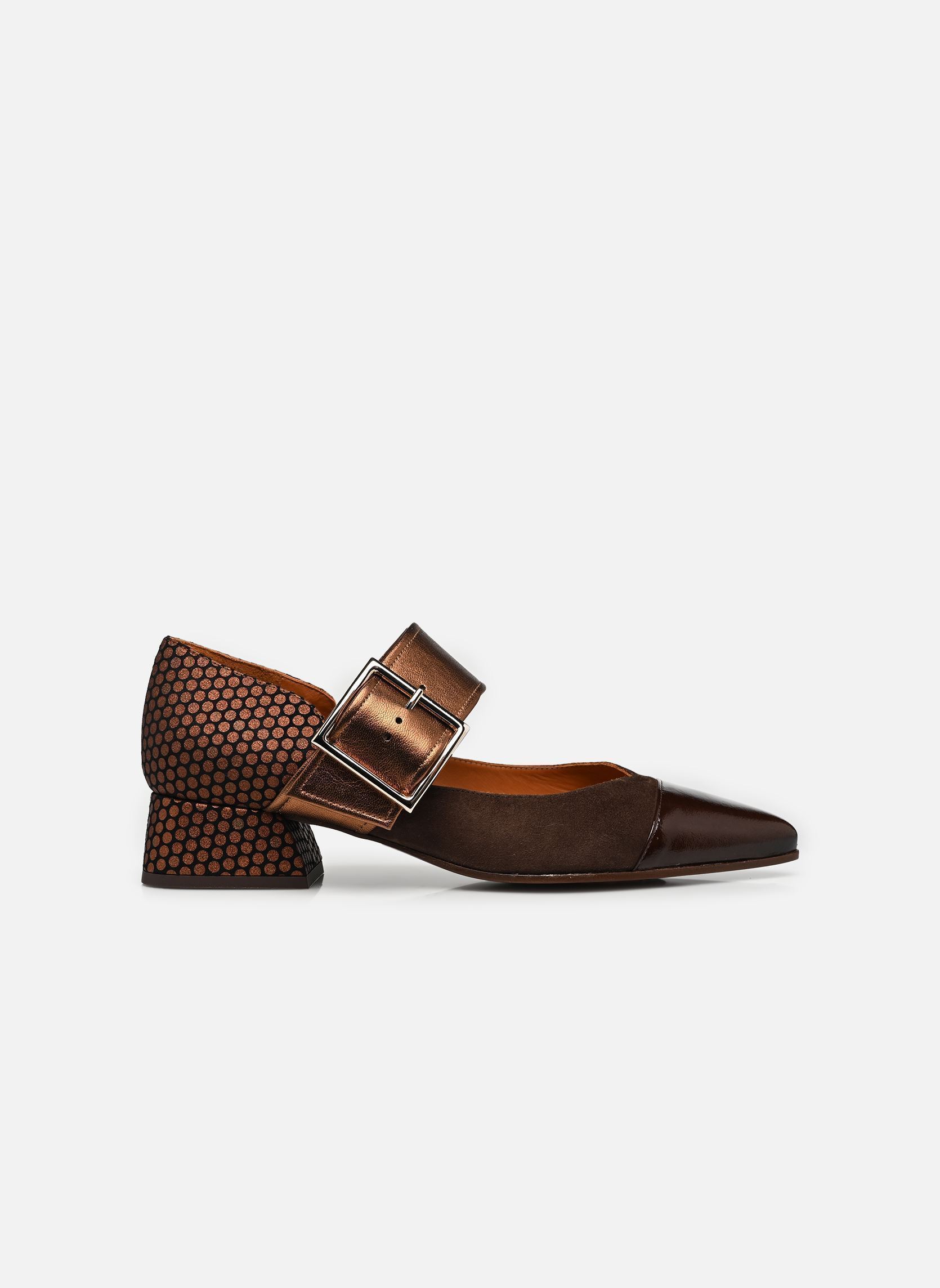 Pumps HEBAS49 dames goud en brons Chie Mihara Pumps HEBAS49 dames goud en brons SUCRE CHOCO ANTE TESTA DALI CO