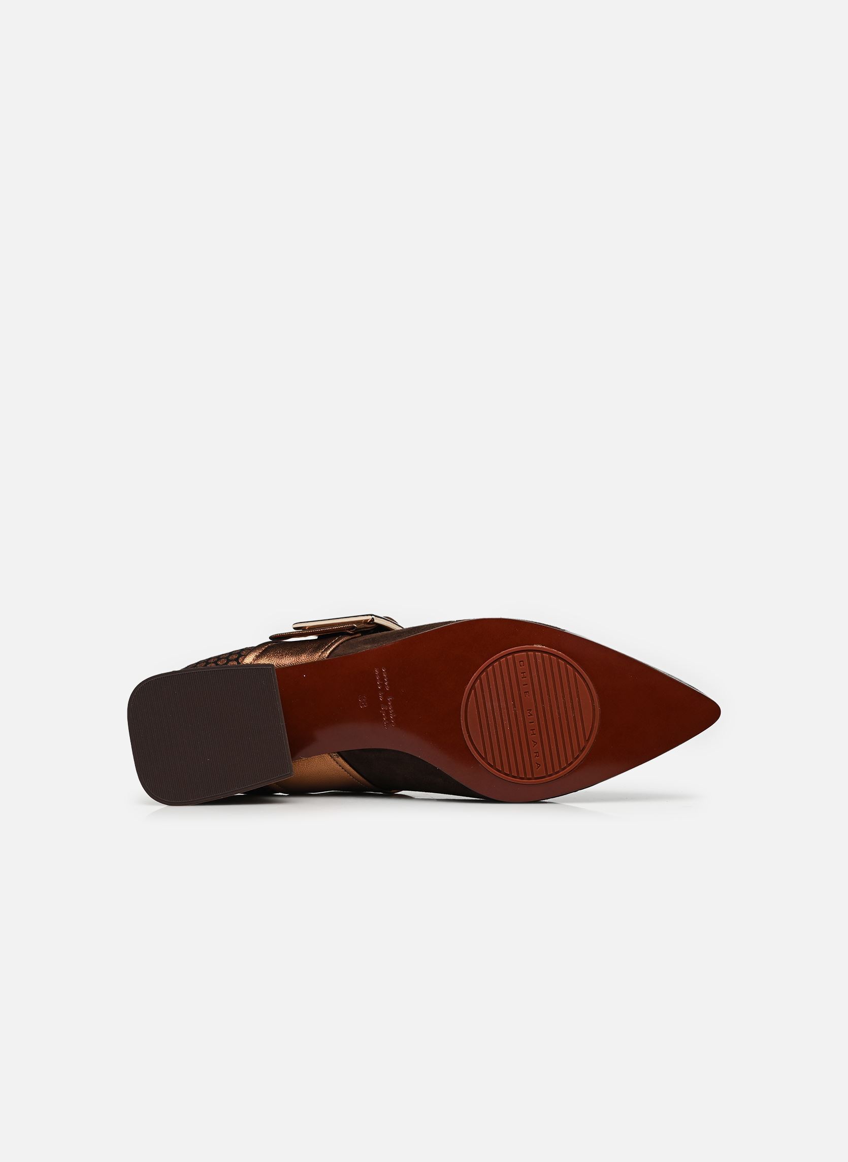 Pumps HEBAS49 dames goud en brons Chie Mihara Pumps HEBAS49 dames goud en brons SUCRE CHOCO ANTE TESTA DALI CO