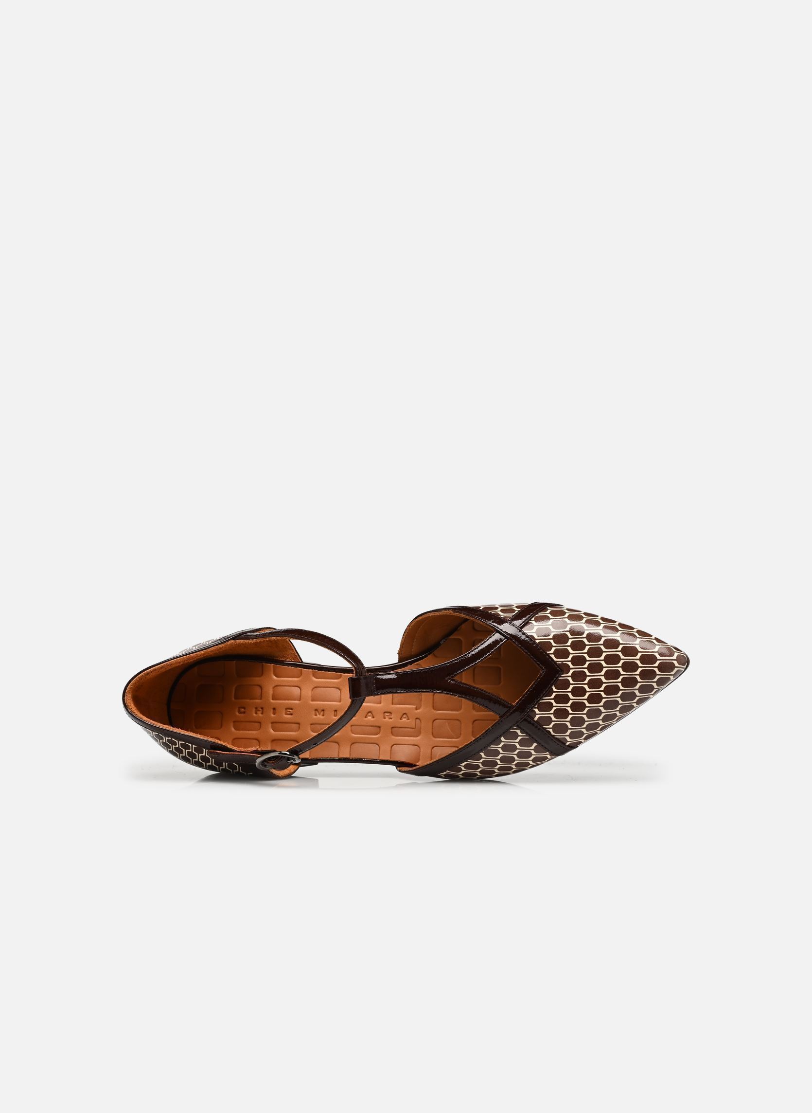 Pumps HIDROW49 dames bruin Chie Mihara Pumps HIDROW49 dames bruin BEAN TESTA SUCRE CHOCO
