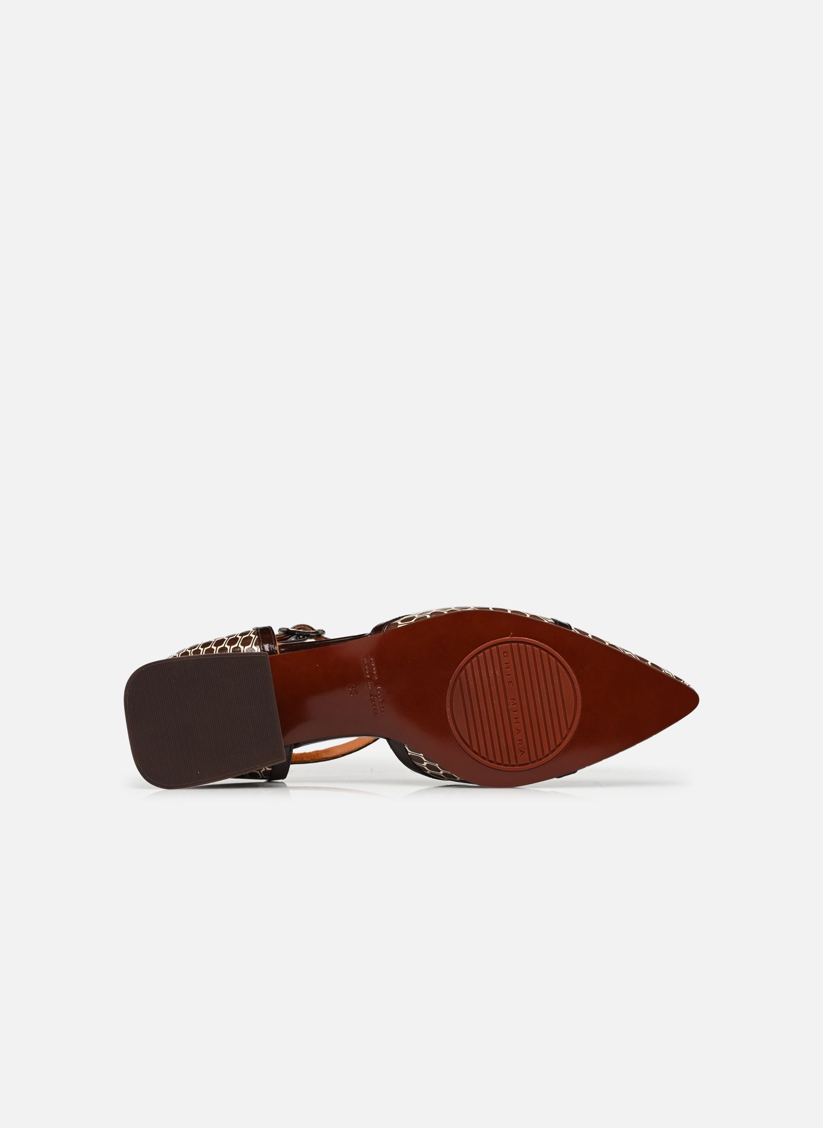Pumps HIDROW49 dames bruin Chie Mihara Pumps HIDROW49 dames bruin BEAN TESTA SUCRE CHOCO