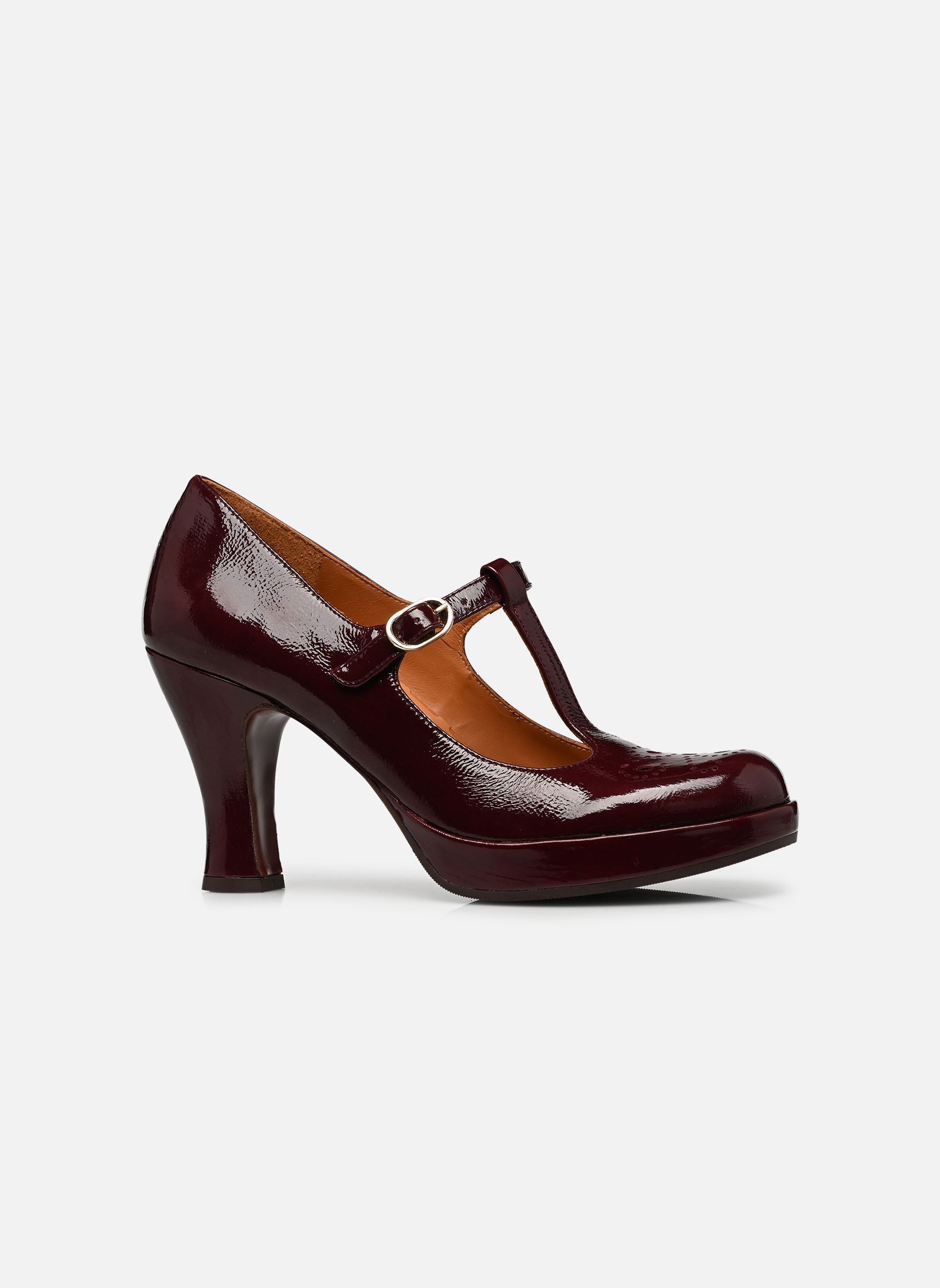 Pumps KOKESHI dames bordeaux Chie Mihara Pumps KOKESHI dames bordeaux SUCRE RUBI DALI COBRE