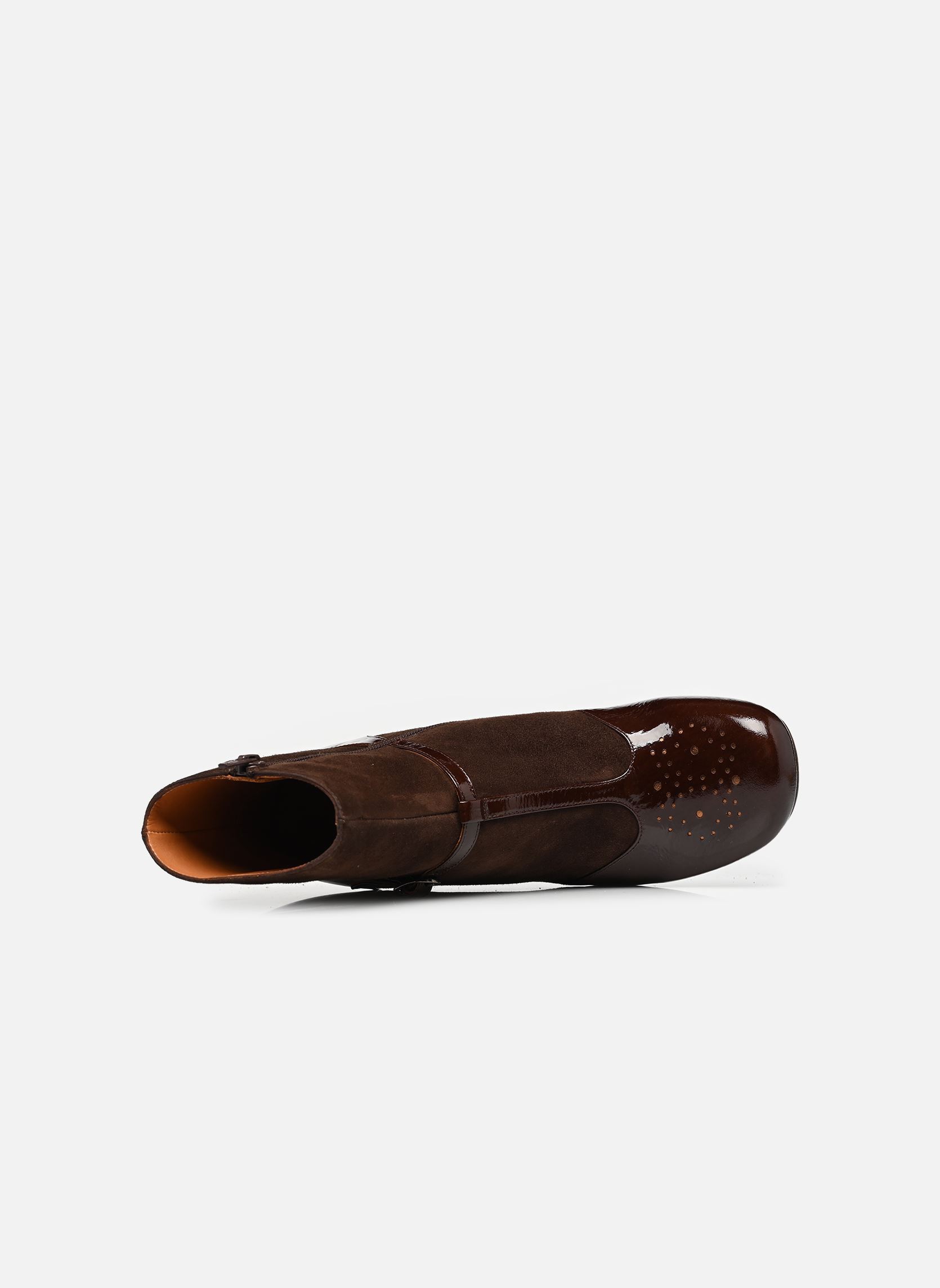 Bottines et boots MYLDA49 femme marron Chie Mihara Bottines et boots MYLDA49 femme marron SUCRE CHOCO DALI COBRE ANTE TE
