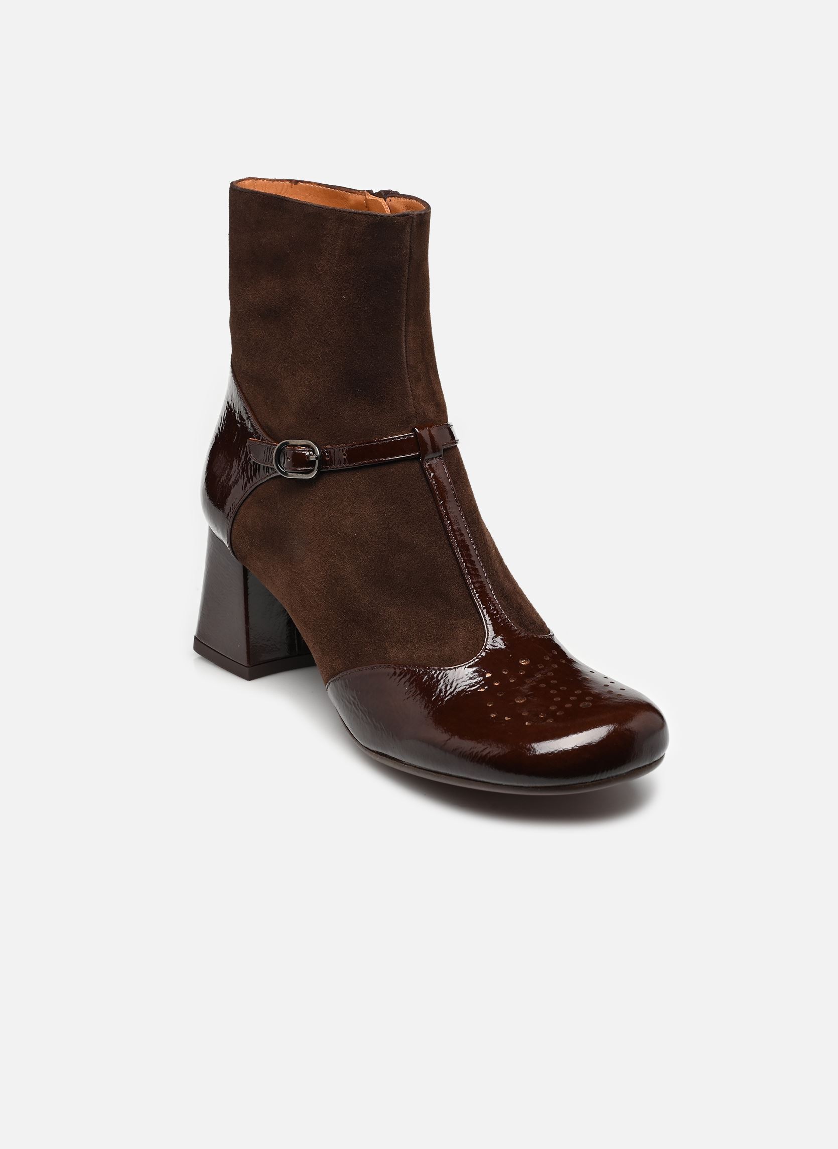 Bottines et boots MYLDA49 femme marron Chie Mihara Bottines et boots MYLDA49 femme marron SUCRE CHOCO DALI COBRE ANTE TE