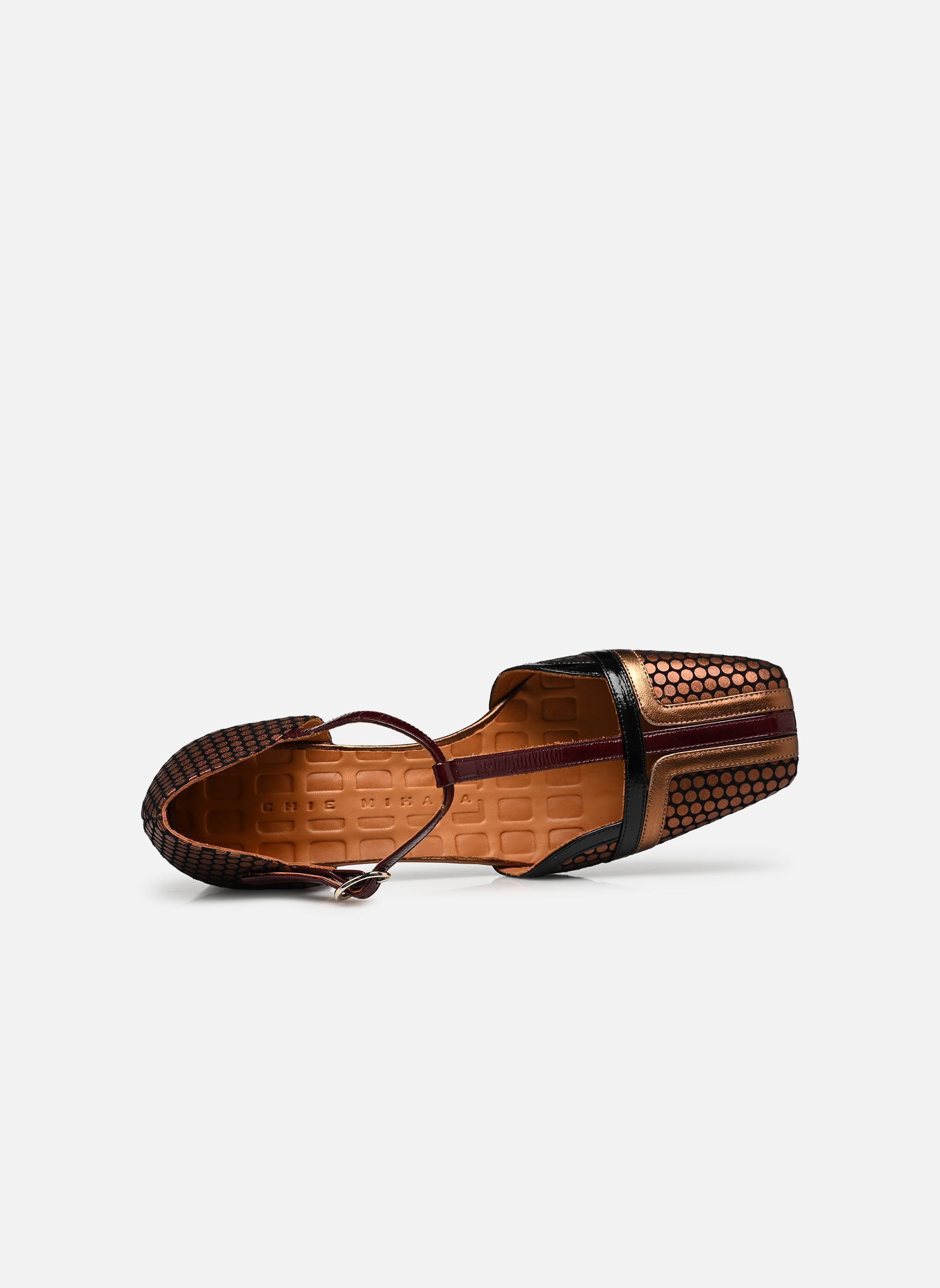 Pumps VOLAI49 dames bruin Chie Mihara Pumps VOLAI49 dames bruin MOONY COBRE SUCRE RUBI DALI CO