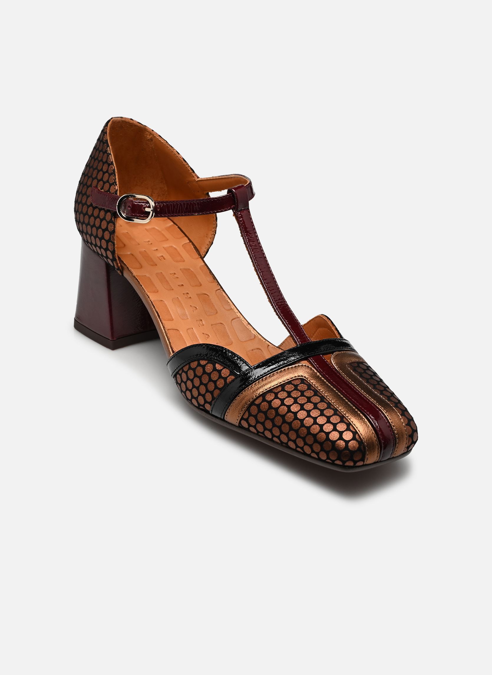 Pumps VOLAI49 dames bruin Chie Mihara Pumps VOLAI49 dames bruin MOONY COBRE SUCRE RUBI DALI CO