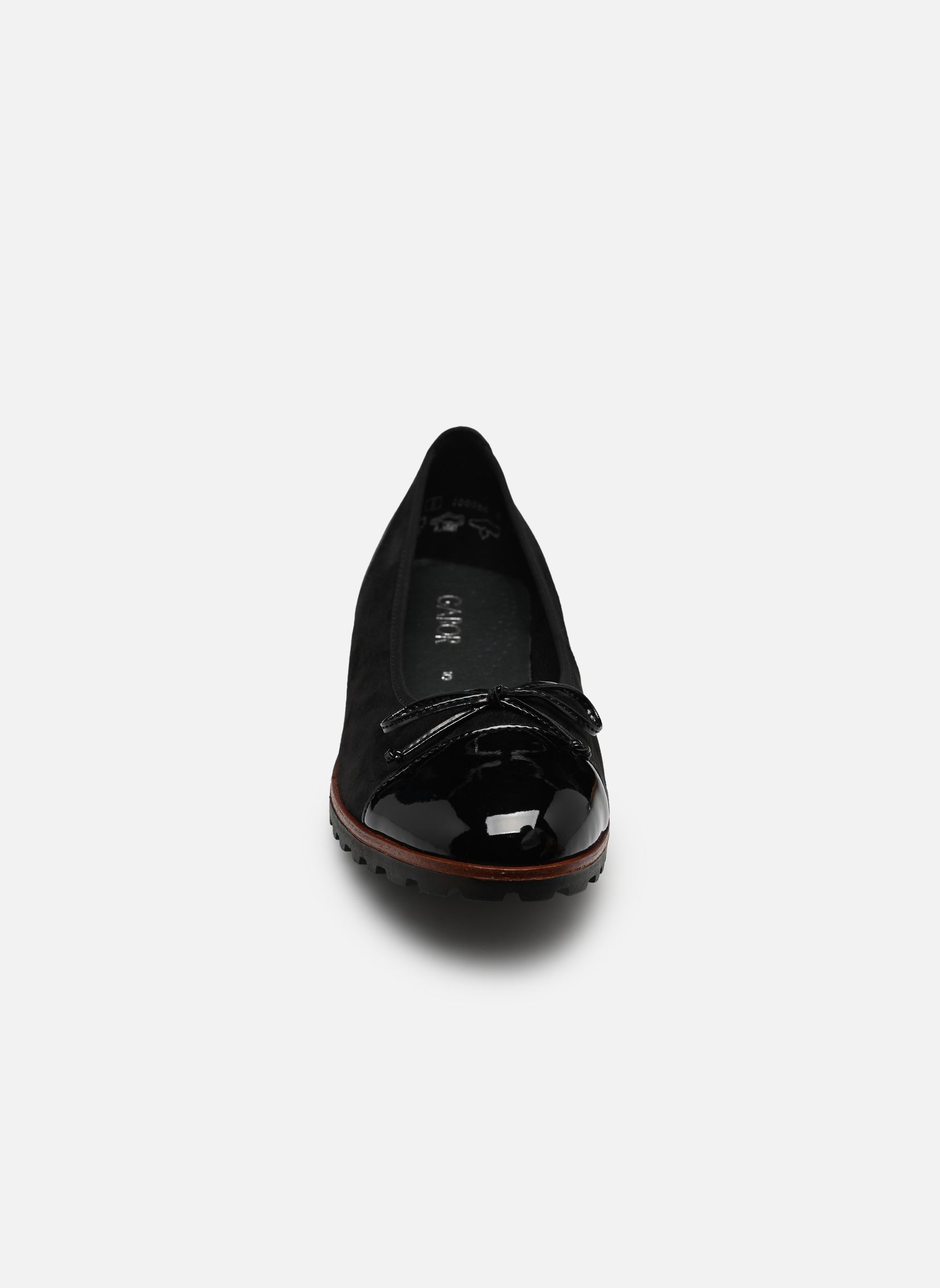Klassische Ballerinas 3007.01 damen schwarz Gabor Klassische Ballerinas 3007.01 damen schwarz BLACK (FR.COGNAC)