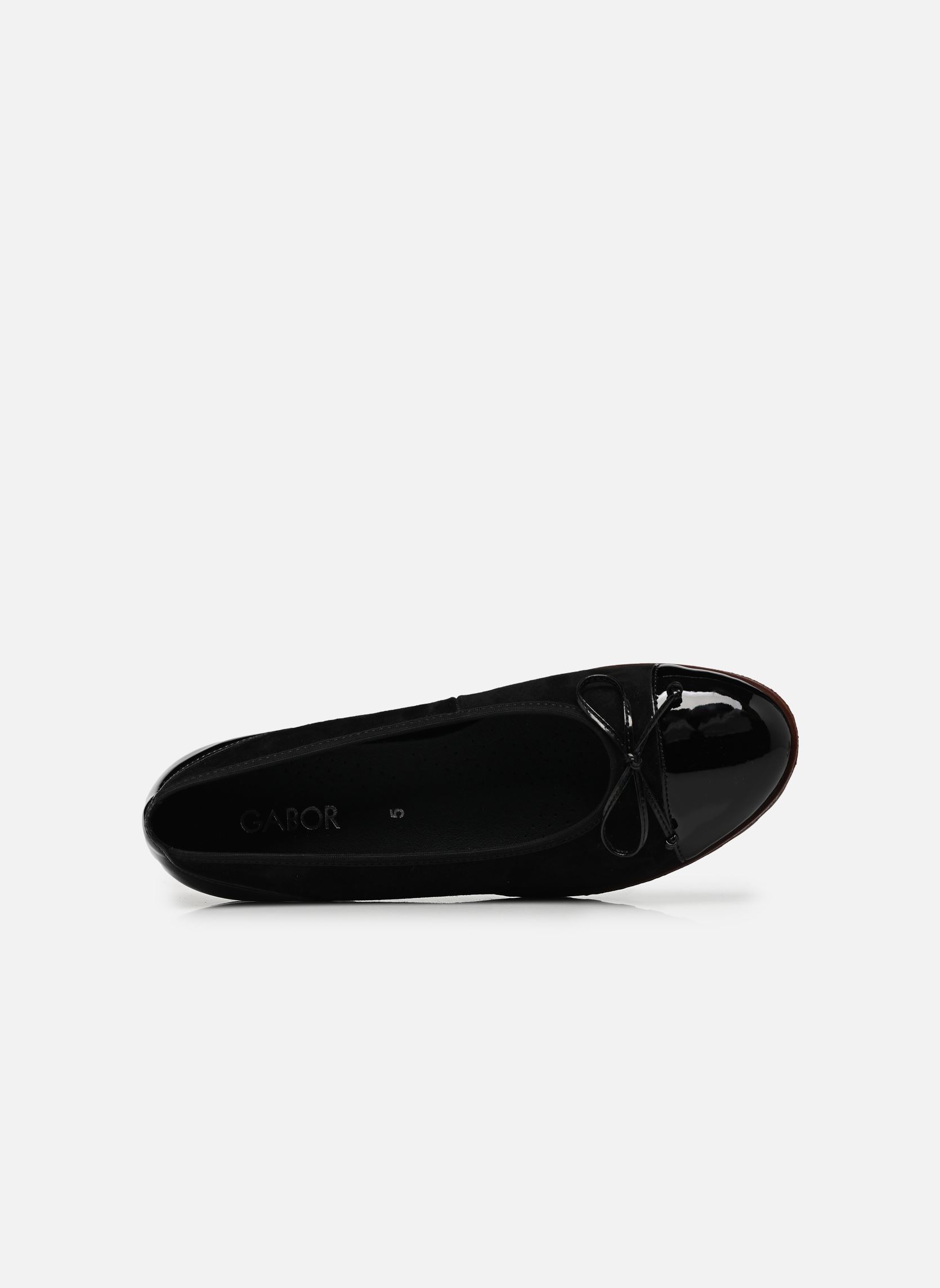 Klassische Ballerinas 3007.01 damen schwarz Gabor Klassische Ballerinas 3007.01 damen schwarz BLACK (FR.COGNAC)