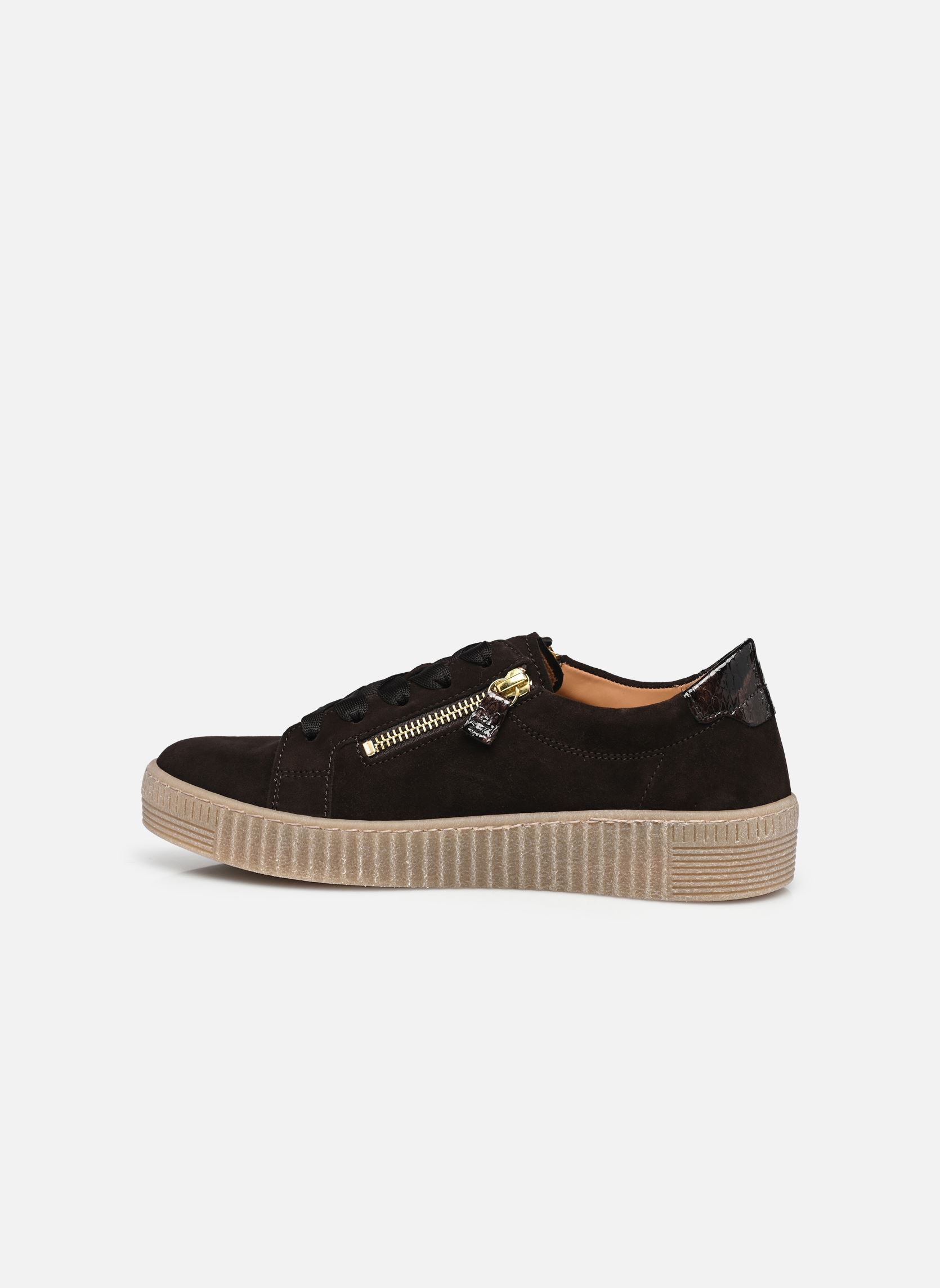 Baskets 6010.02 femme marron Gabor Baskets 6010.02 femme marron MOCCA (GOLD)