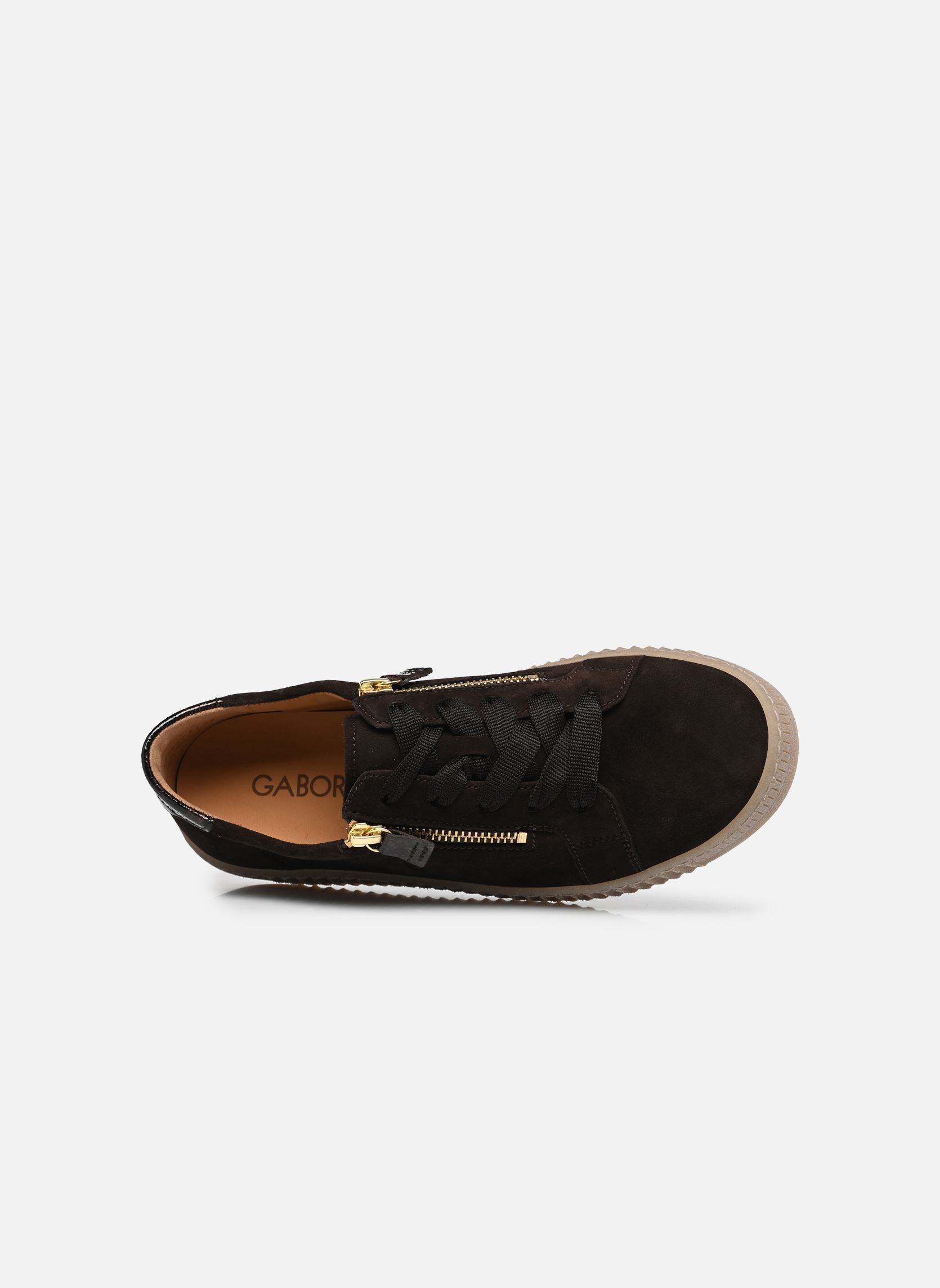 Baskets 6010.02 femme marron Gabor Baskets 6010.02 femme marron MOCCA (GOLD)
