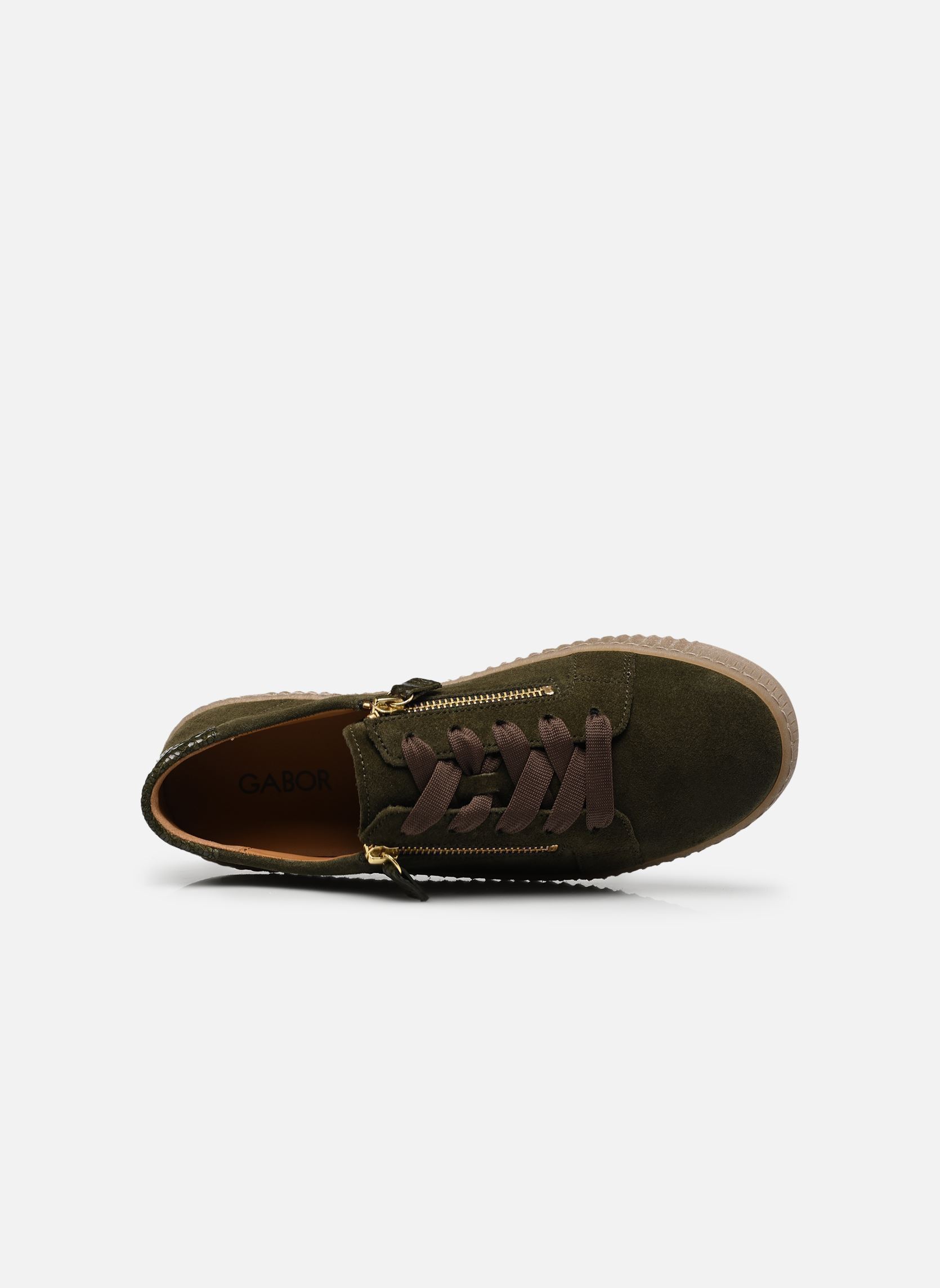Baskets 6010.02 femme vert Gabor Baskets 6010.02 femme vert OLIV (GOLD)