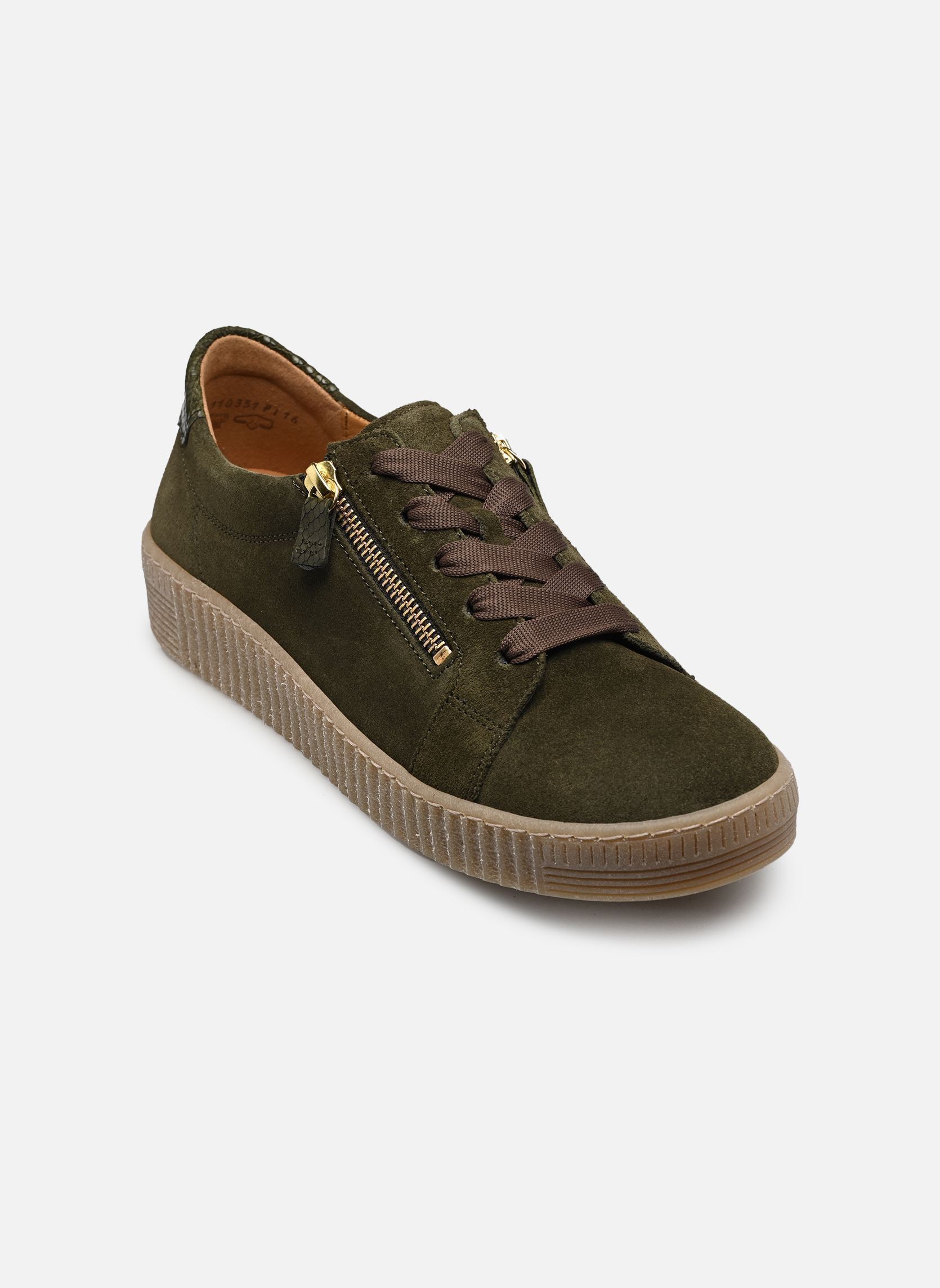 Baskets 6010.02 femme vert Gabor Baskets 6010.02 femme vert OLIV (GOLD)